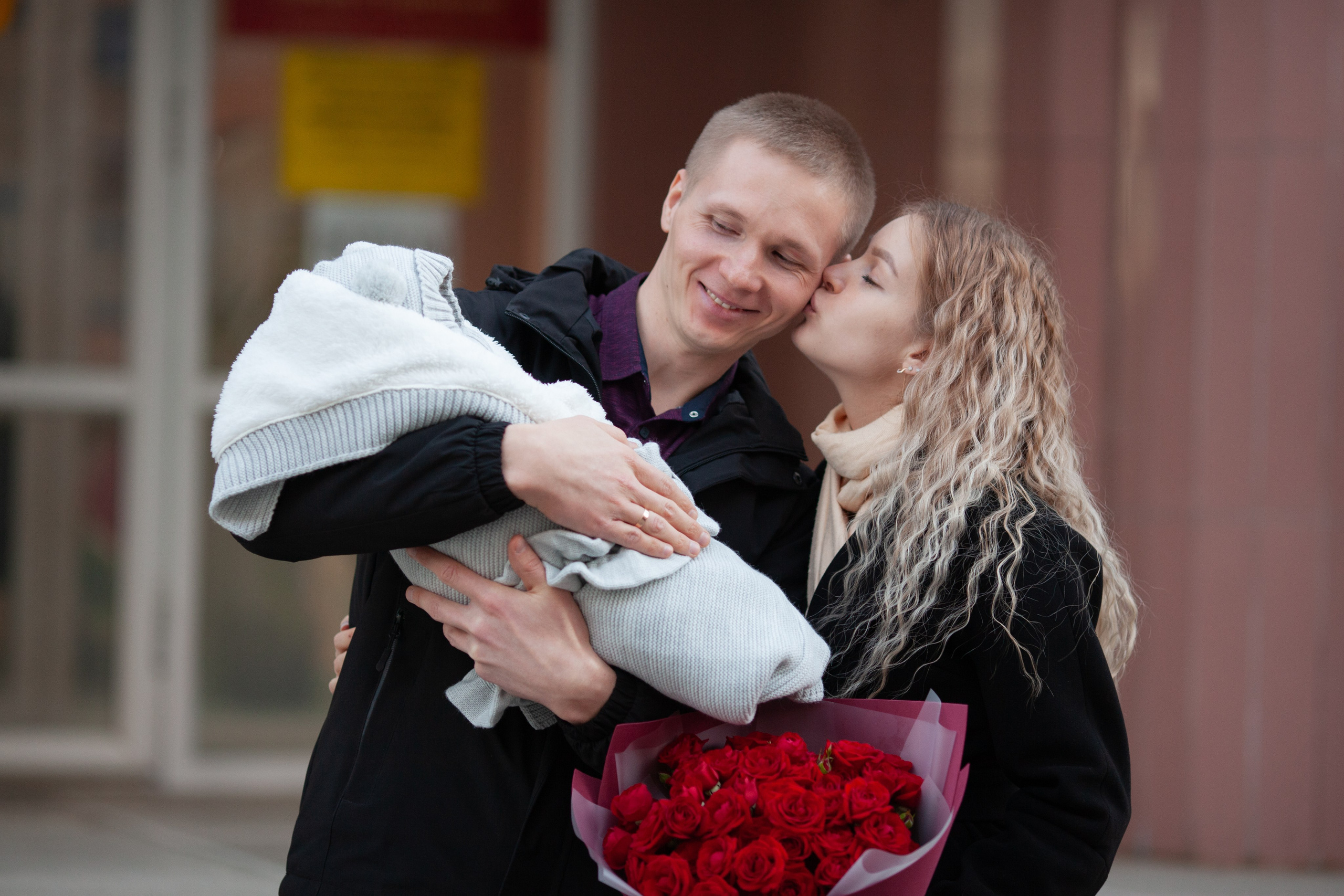 Выписка из 4 роддома город Ставрополь. Фотограф Ставрополь Пятигорск Елизавета Дарина