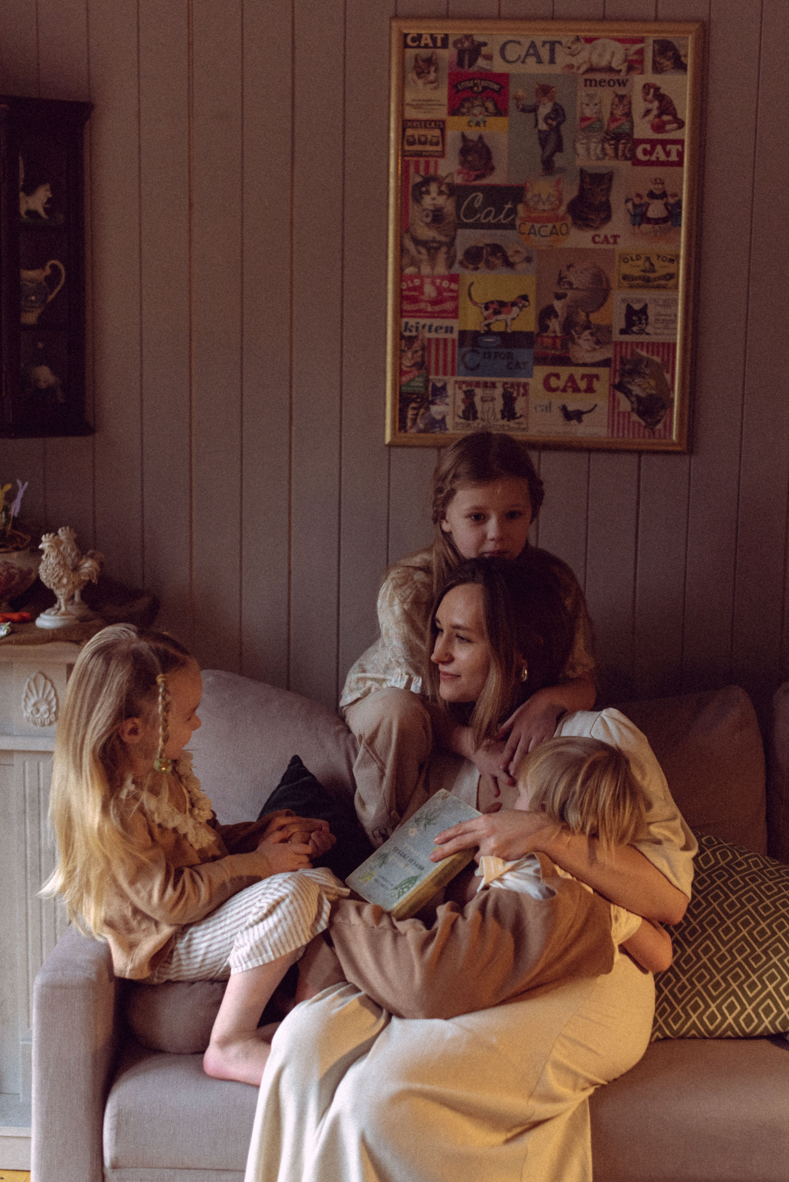 Даша с детками. Женский фотограф в Москве и МО