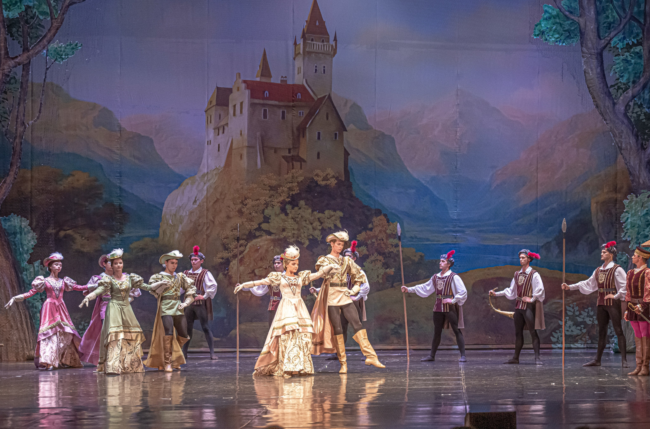 Жизель балет Марийского театра оперы и балета на сцене Зимнего театра. Фотограф в Сочи Юрий Шептаев