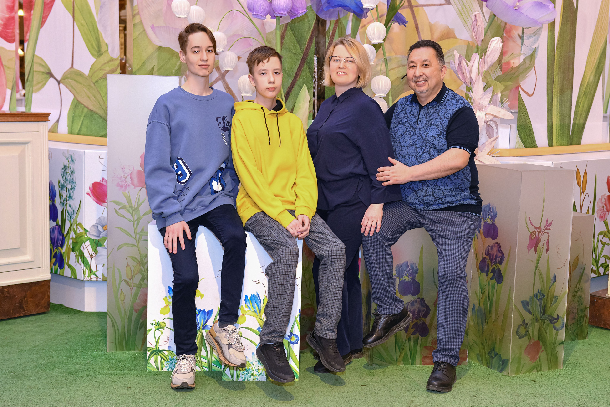 Семья в Гуме. Свадебный и портретный фотограф в Москве Галина Борисова