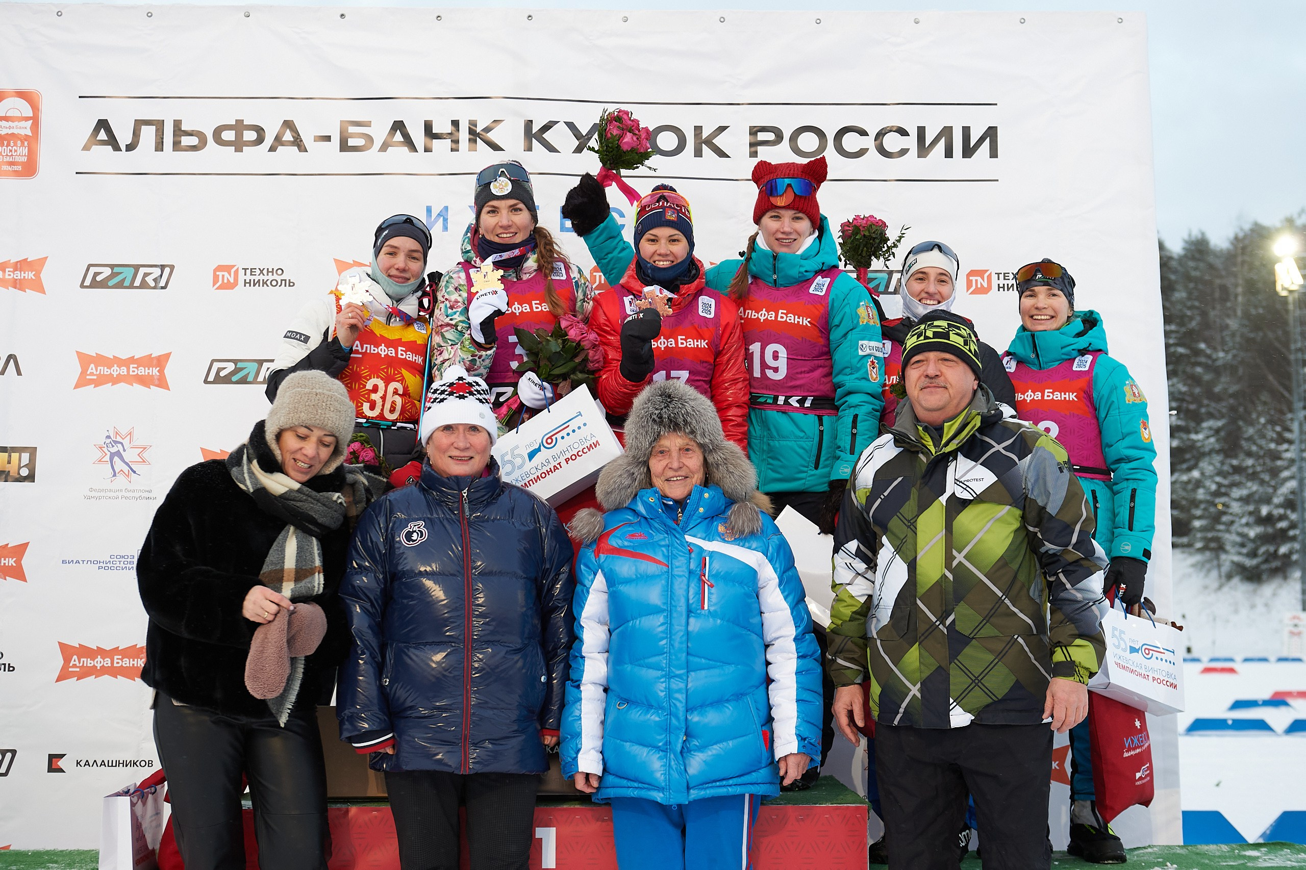 Ижевская Винтовка 55. Спринт. Женщины. Спортивный репортажный фотограф в Ижевске Сергей Мерзляков