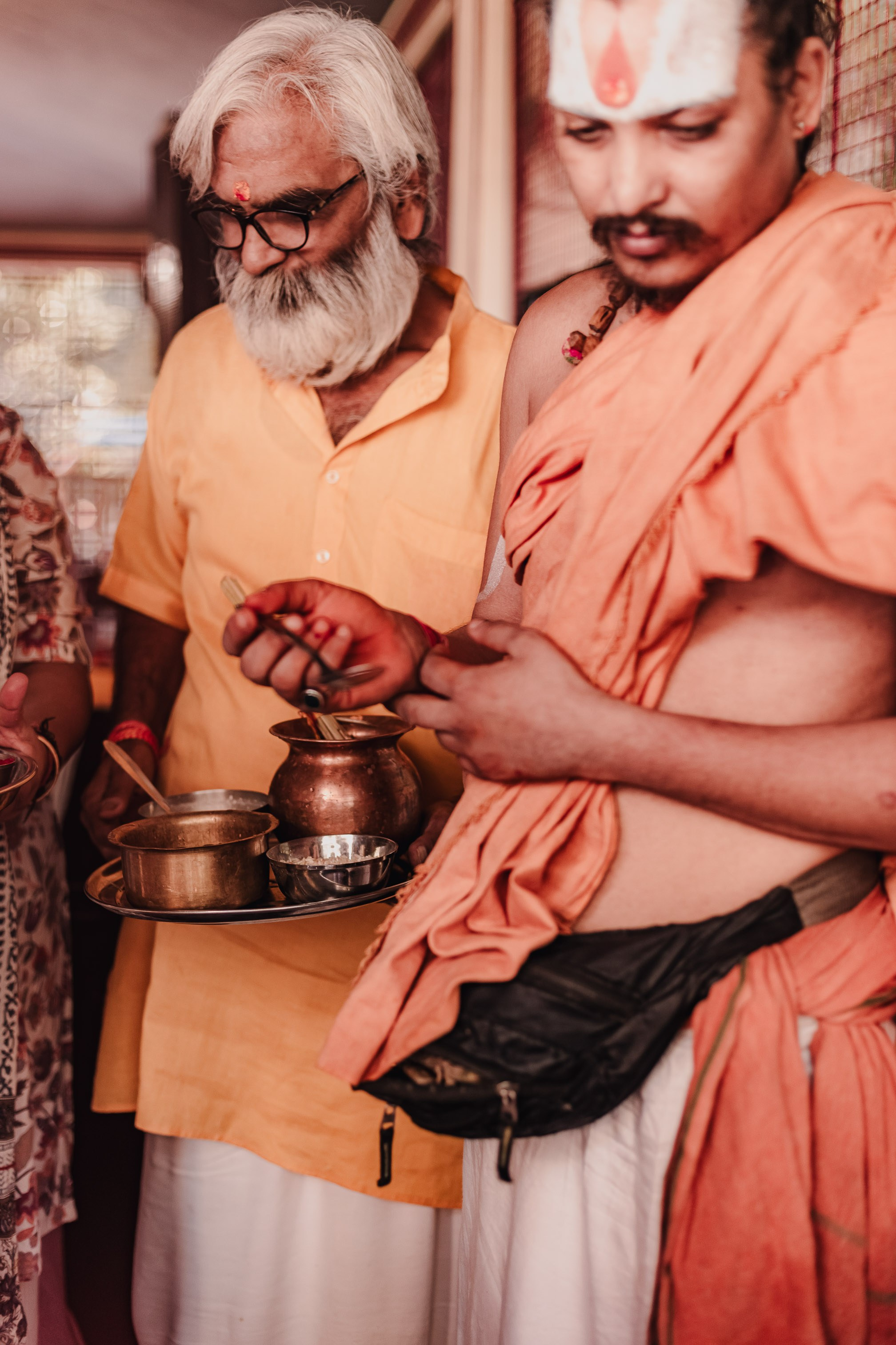Lakshmi pooja in India. Mariam Bagdasaryan