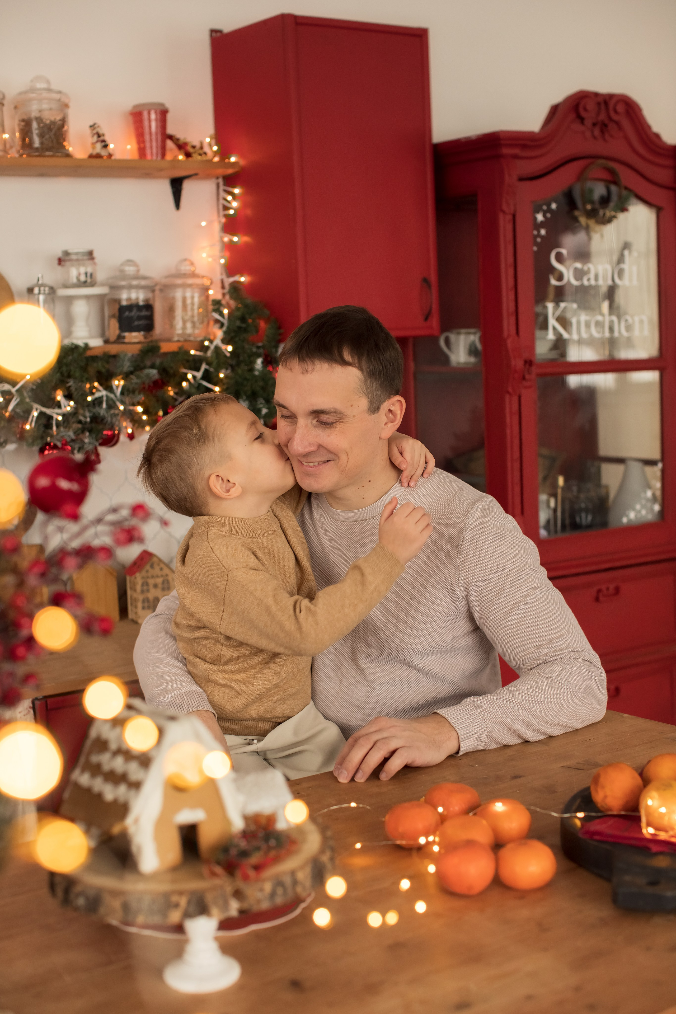 Новогодние объятия. Семейный и детский фотограф в Саратове Полина Коткина