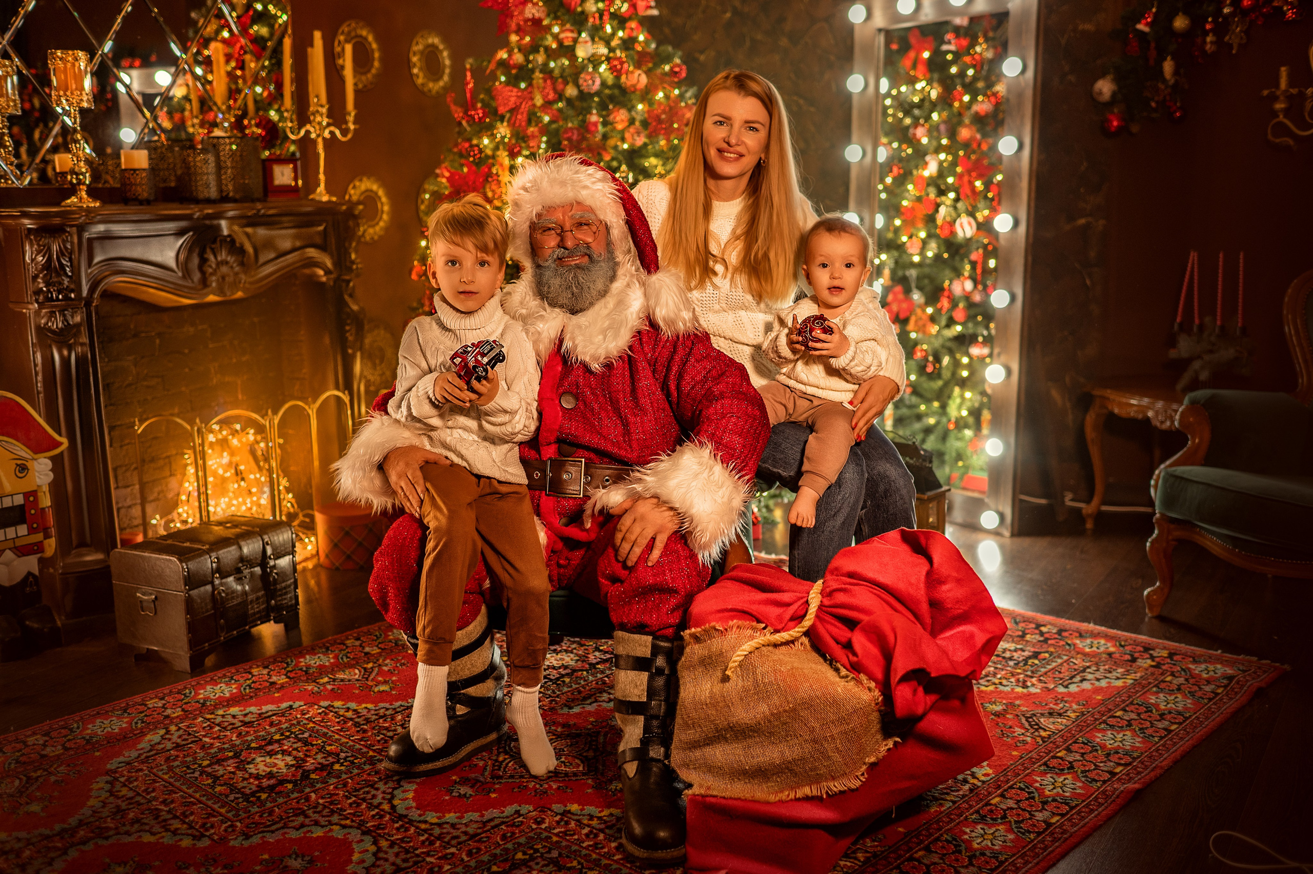 ВСТРЕЧА С САНТОЙ. Семейный фотограф Екатеринбург Лора Мур