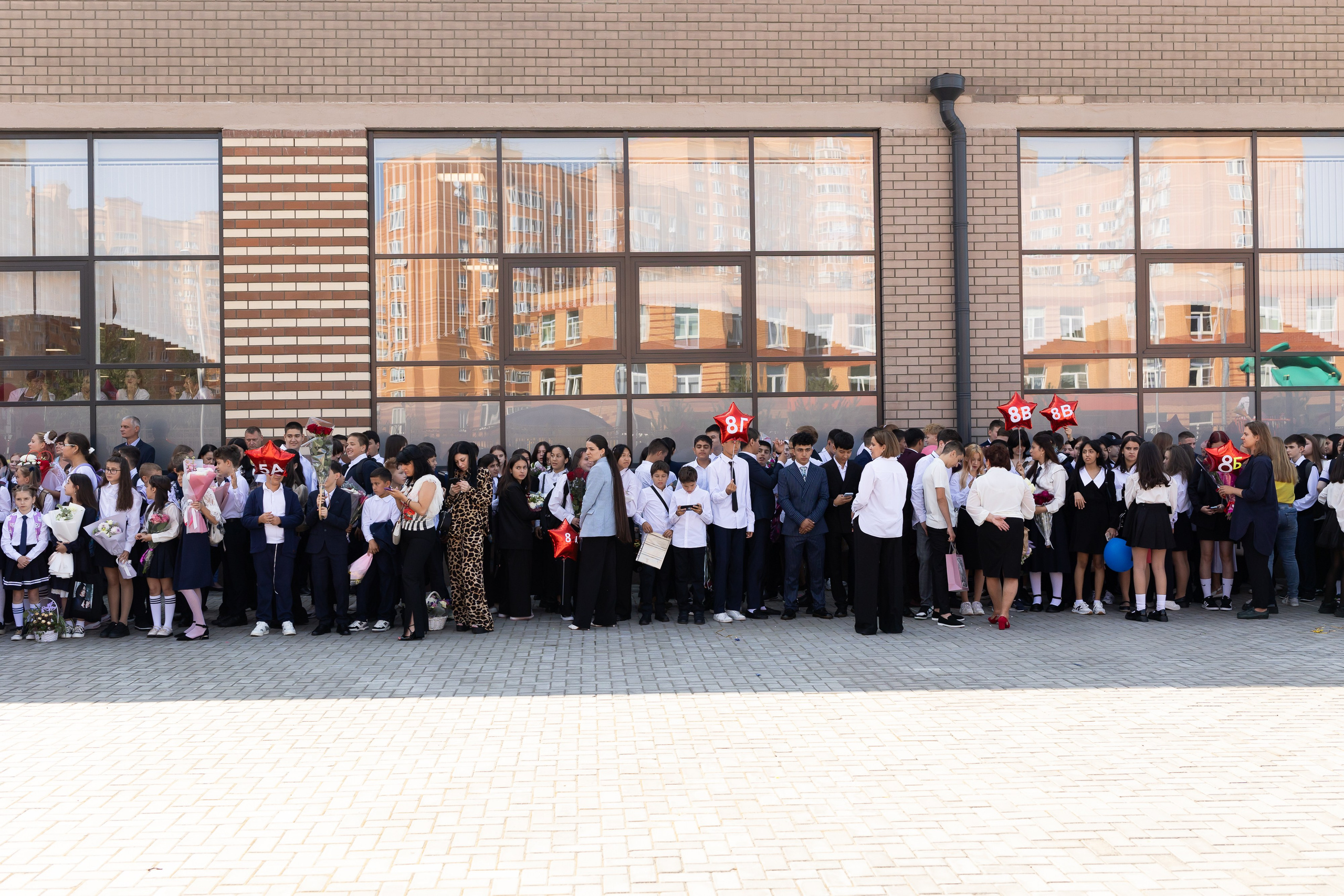 Линейка 1 сентября. Профессиональный Фотограф в Москве Андрей Славнов