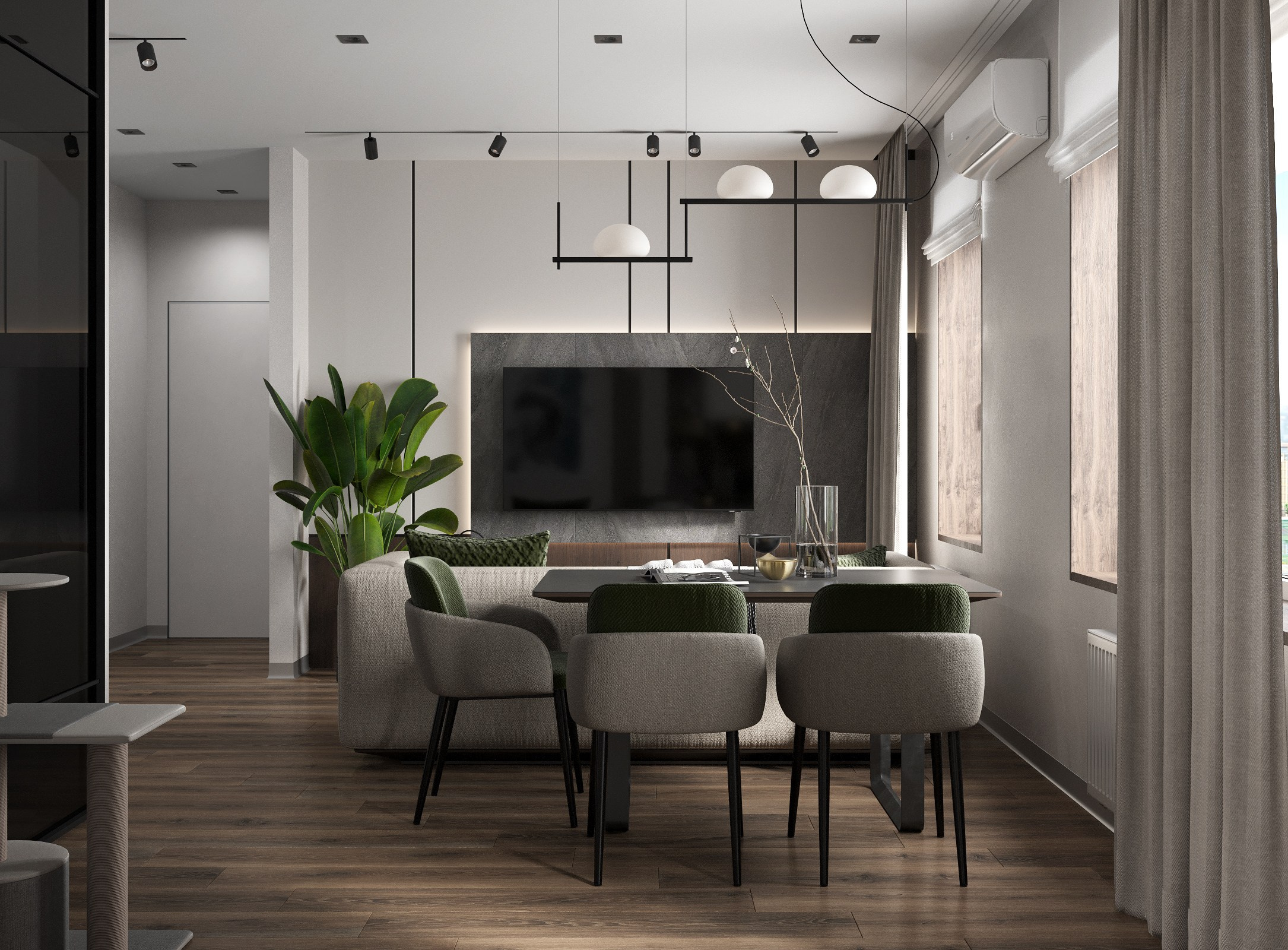 Квартира с  характером 70 м². Дизайнер интерьера г. Ульяновск