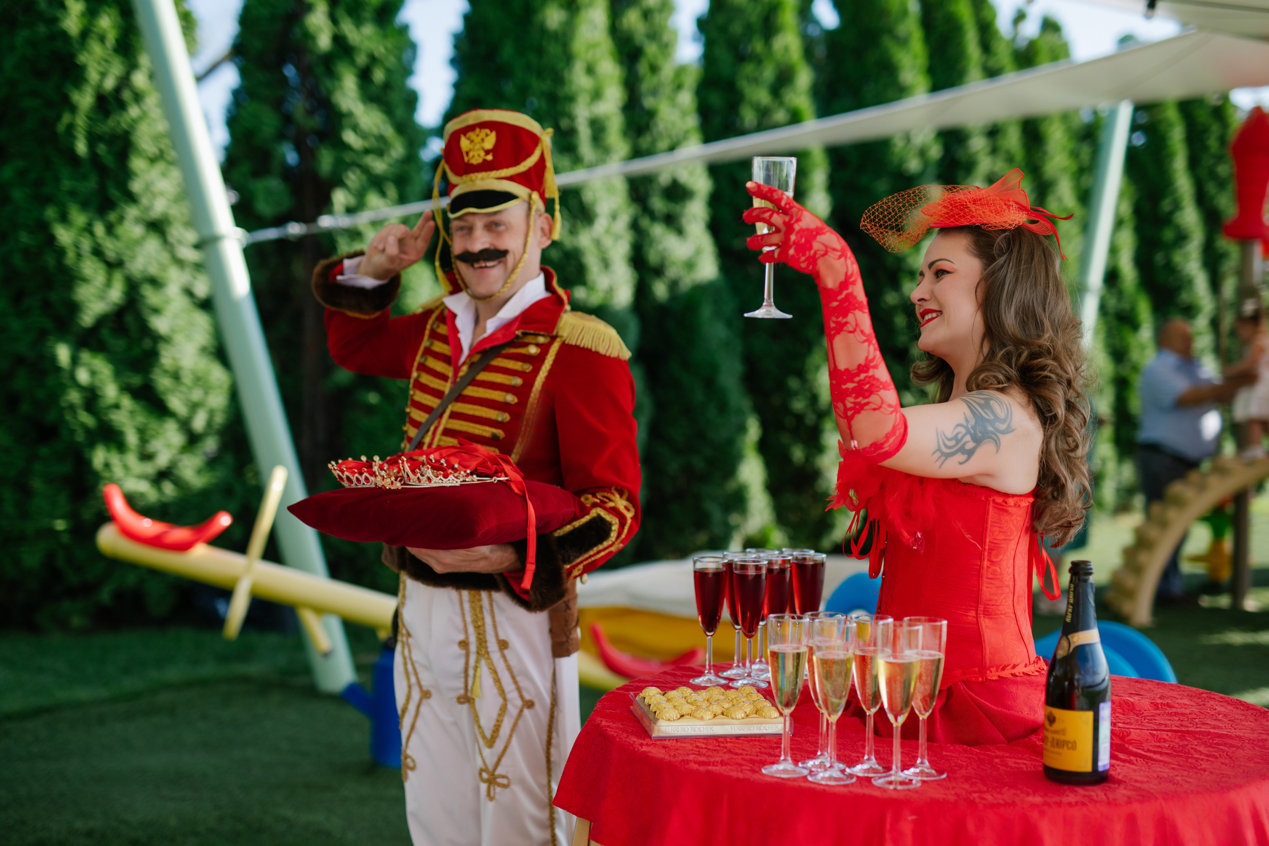 День рождения Анны, ресторан Усадьба