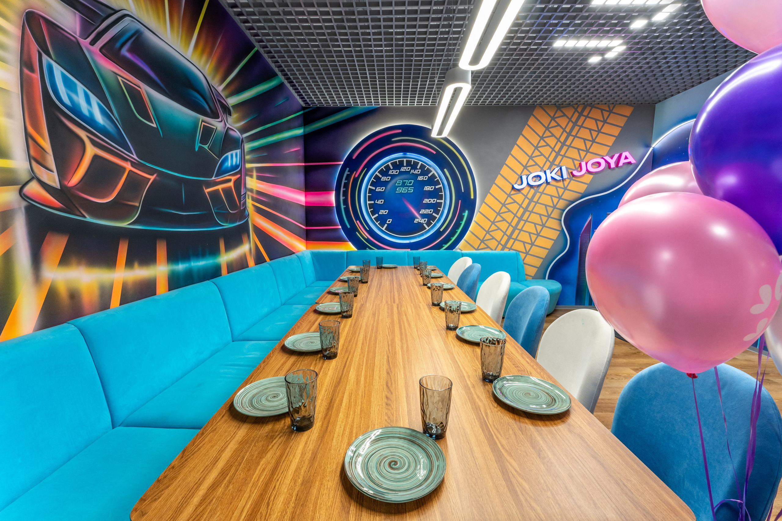 Парк развлечений Joki Joya Лефортово. Интерьерный фотограф Александра Солдатова