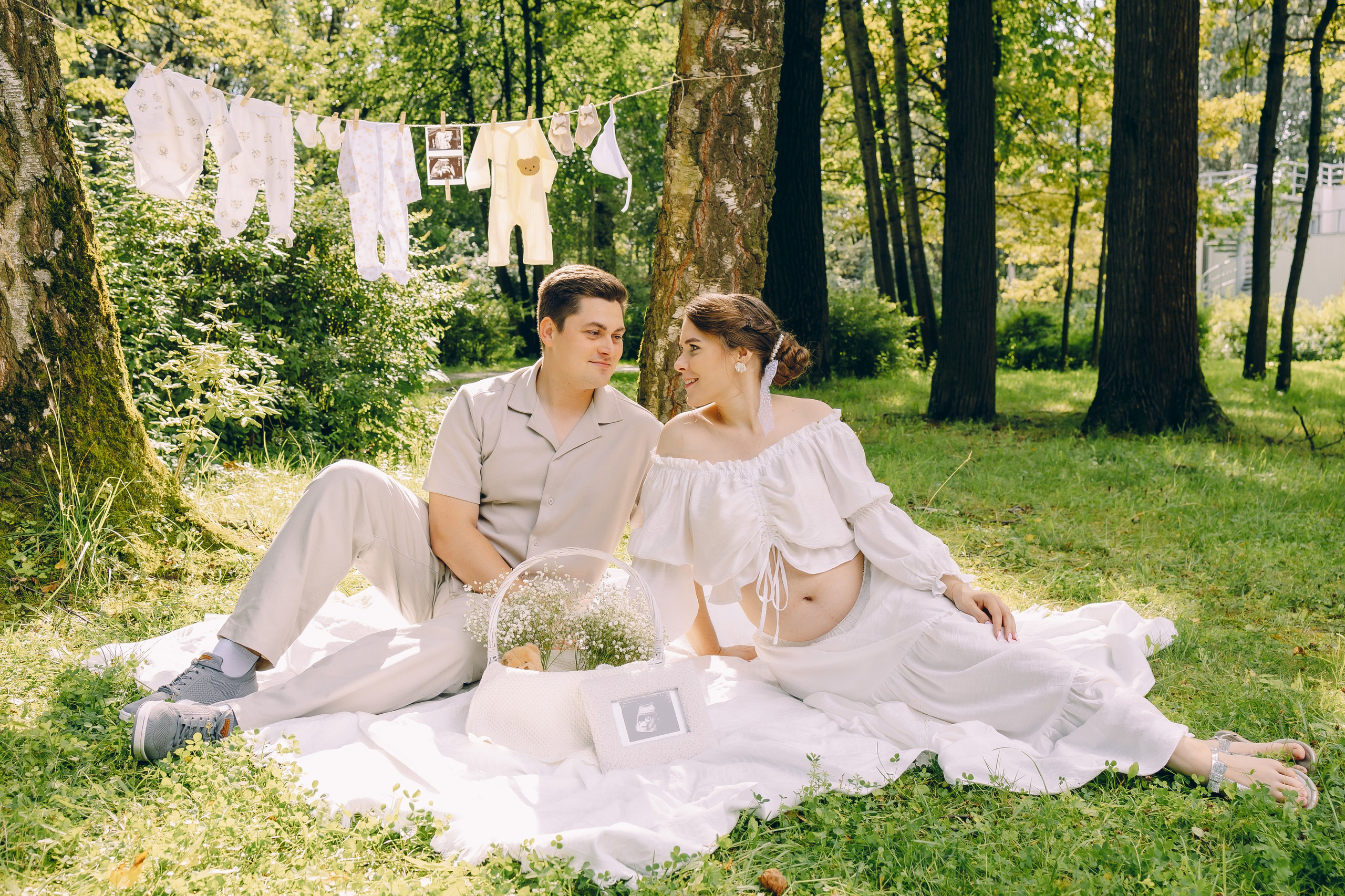 Нежная история на природе. Семейный Фотограф в Москве Евгения Симоненко