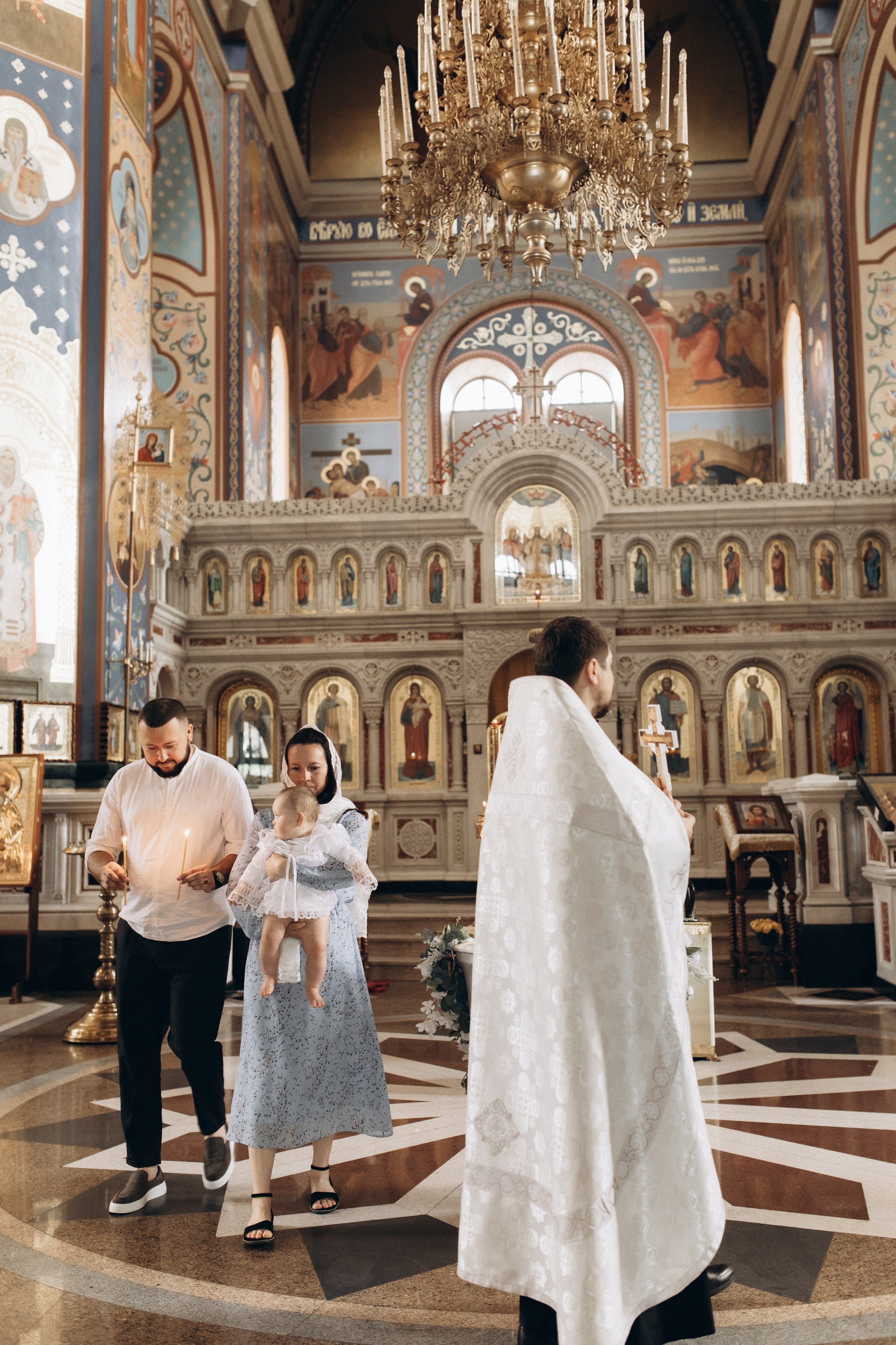 Крещение Киры. Самый теплый фотограф в Краснодаре Рябоконь Ксения