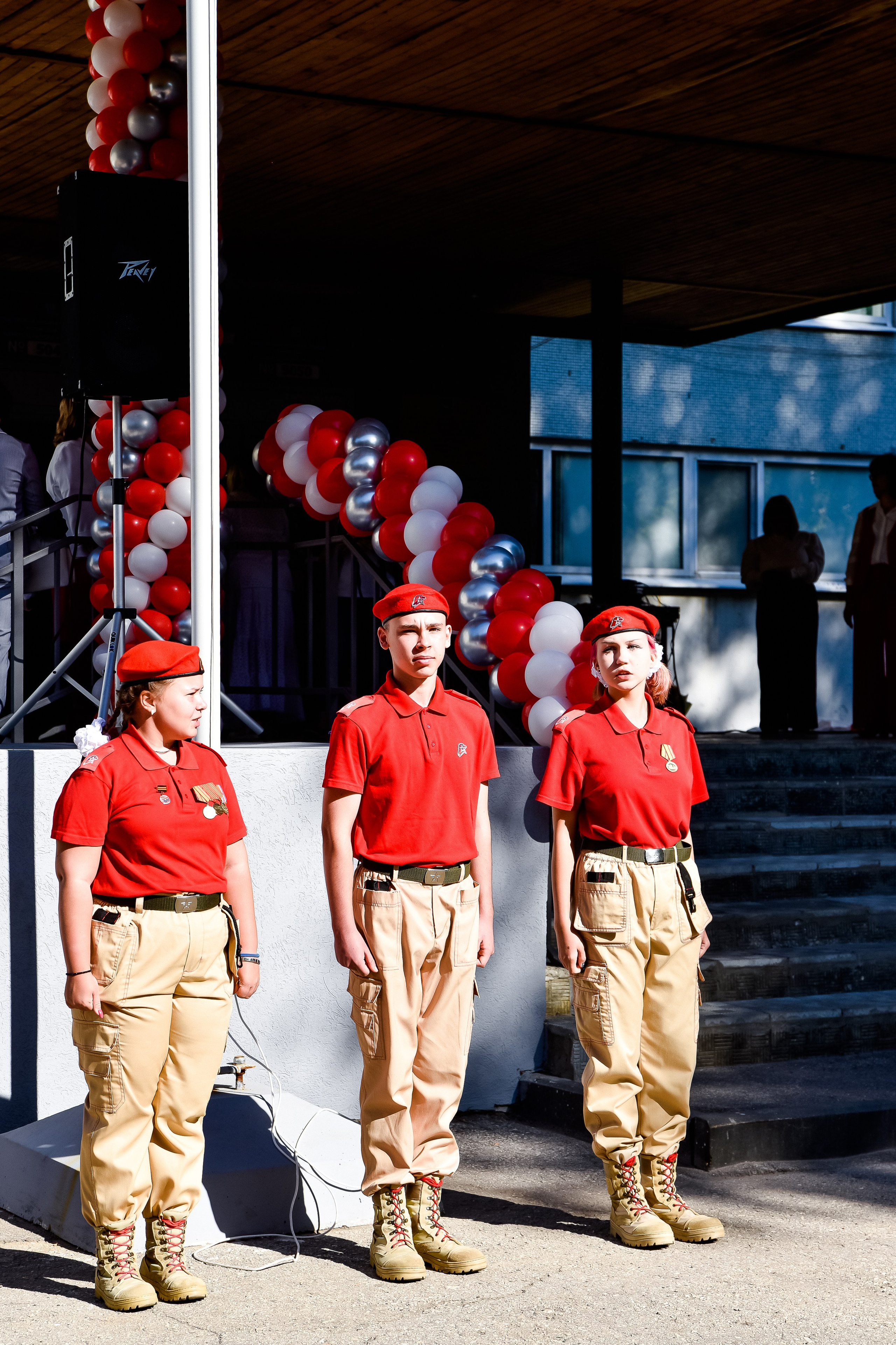 Линейка в школе № 49