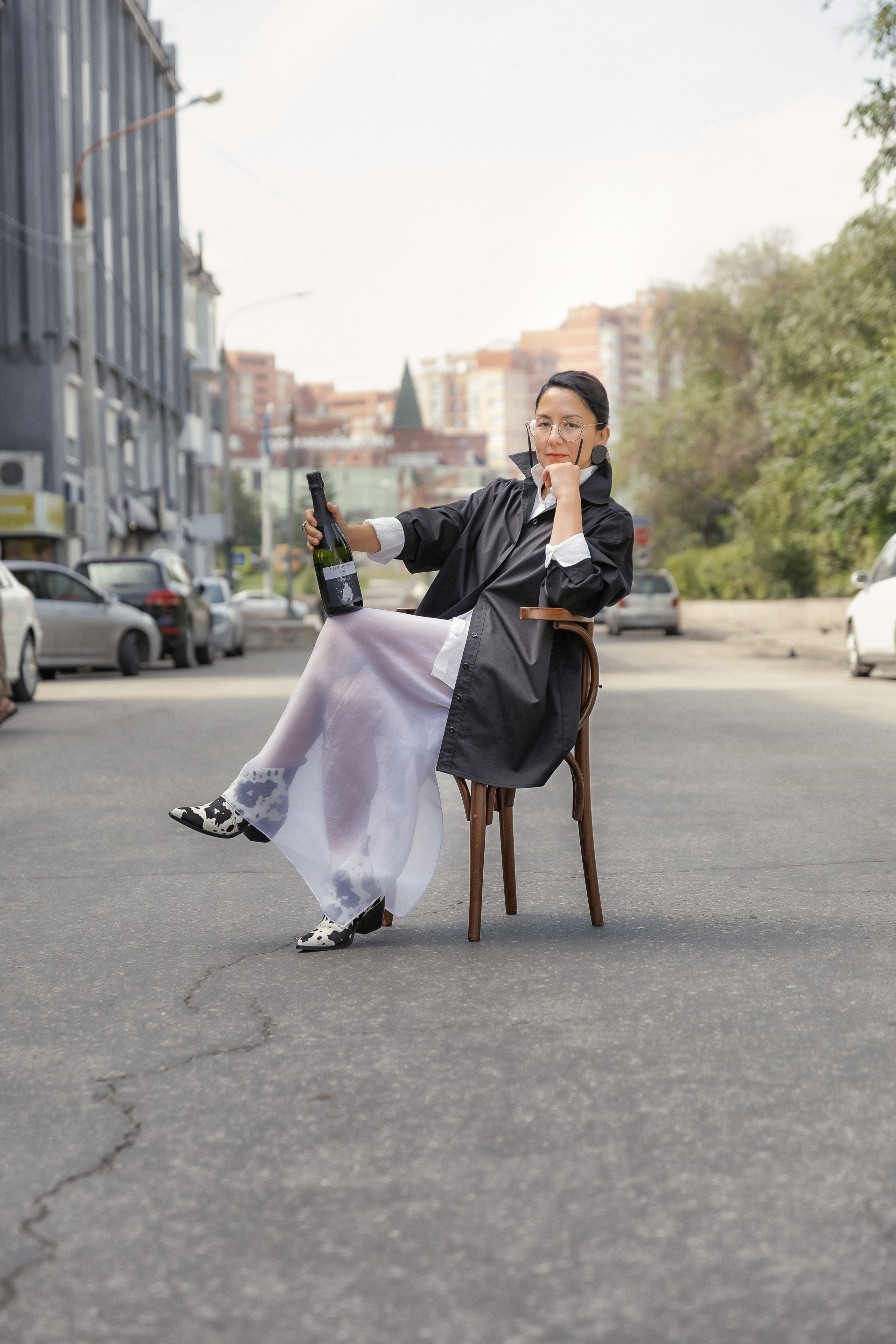 Фотопрогулка со стулом. Рыжий Фотограф Иркутск