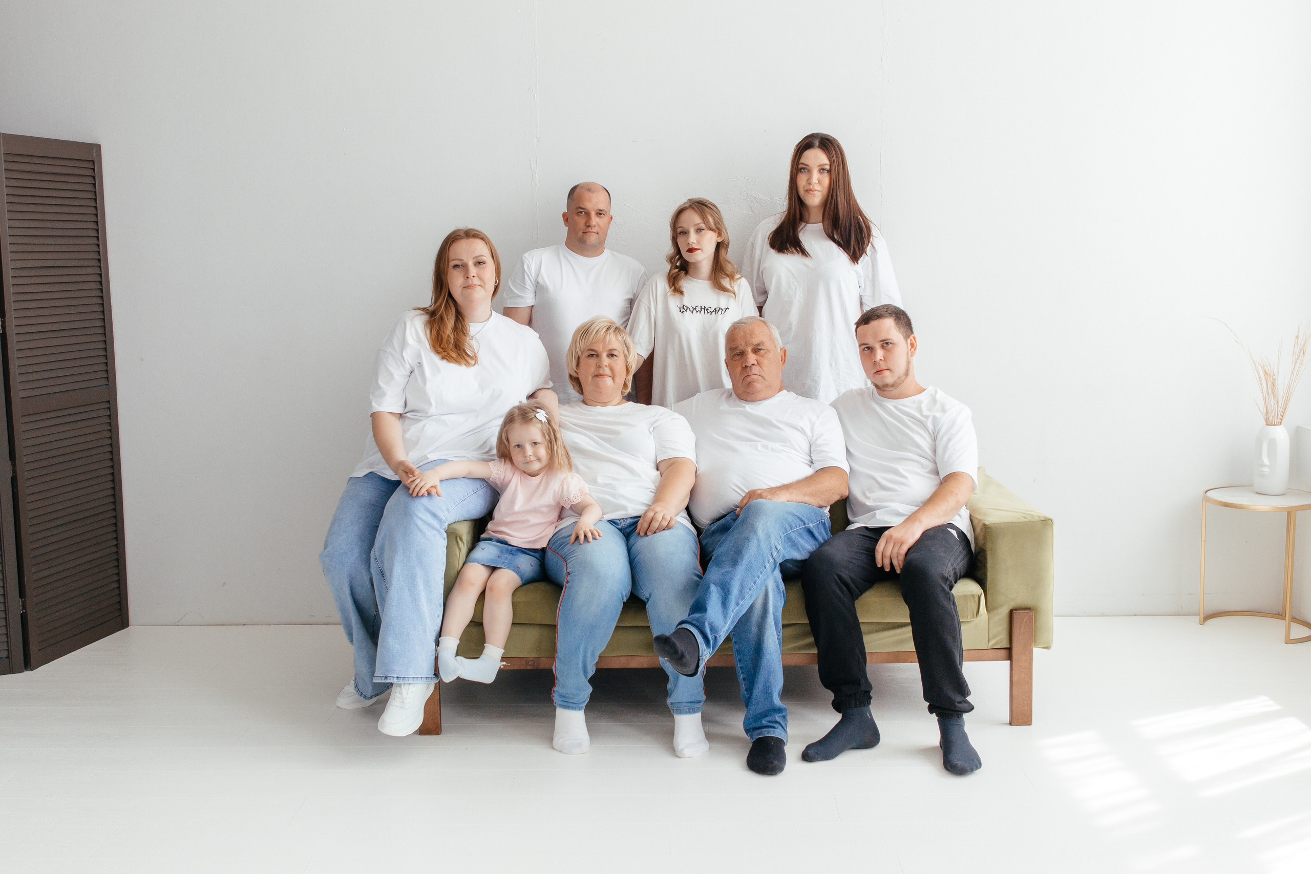 Семья 8 человек. Фотограф в Шатуре Оксана Осьмакова