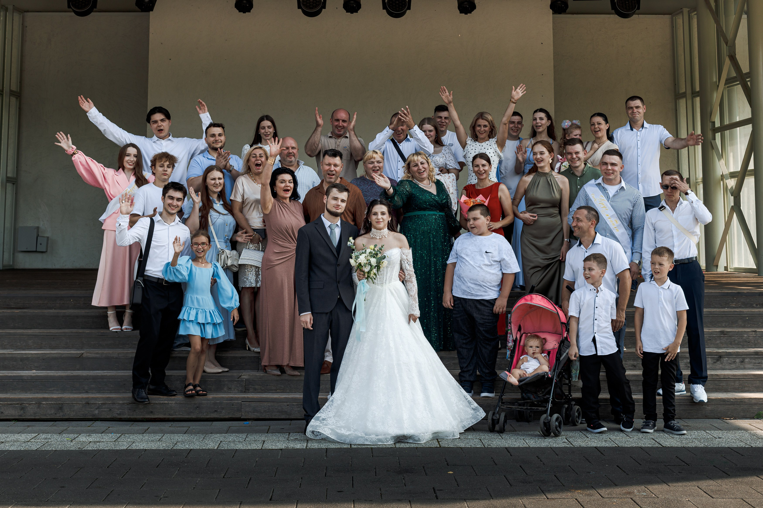 Свадебная фотосессия за городом