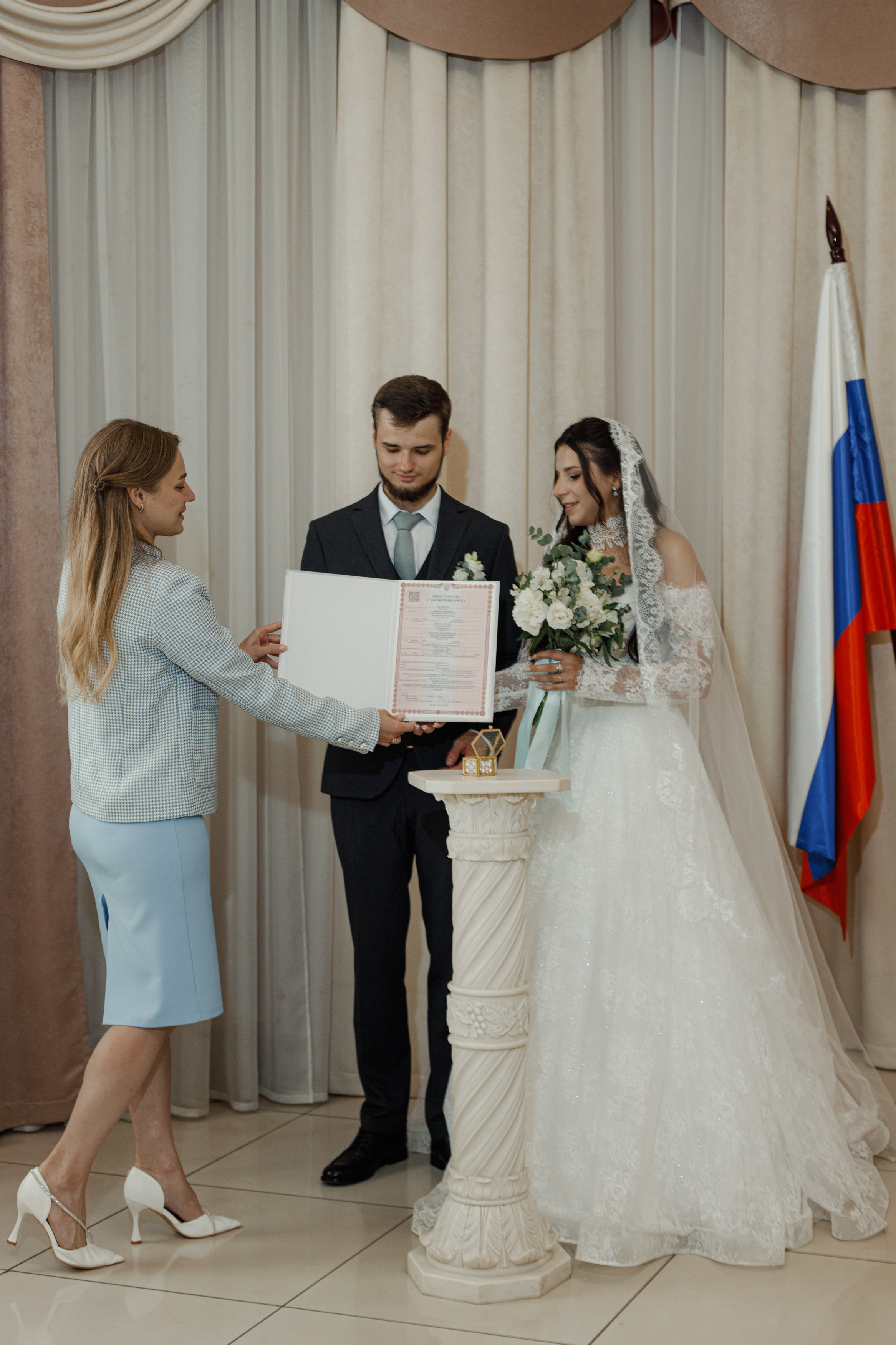 Свадебная фотосессия за городом