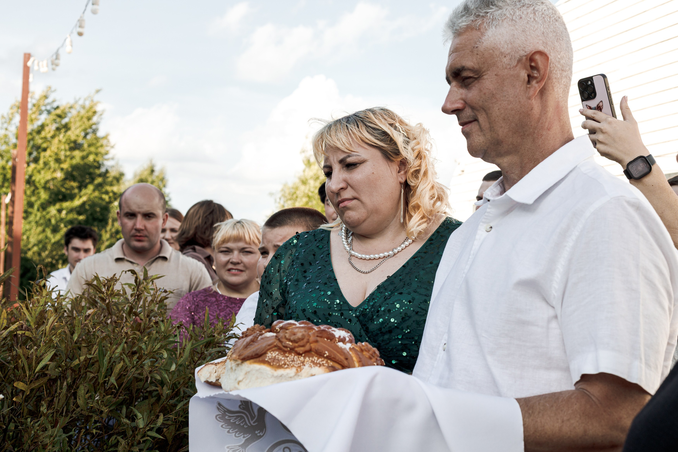 Свадебная фотосессия за городом