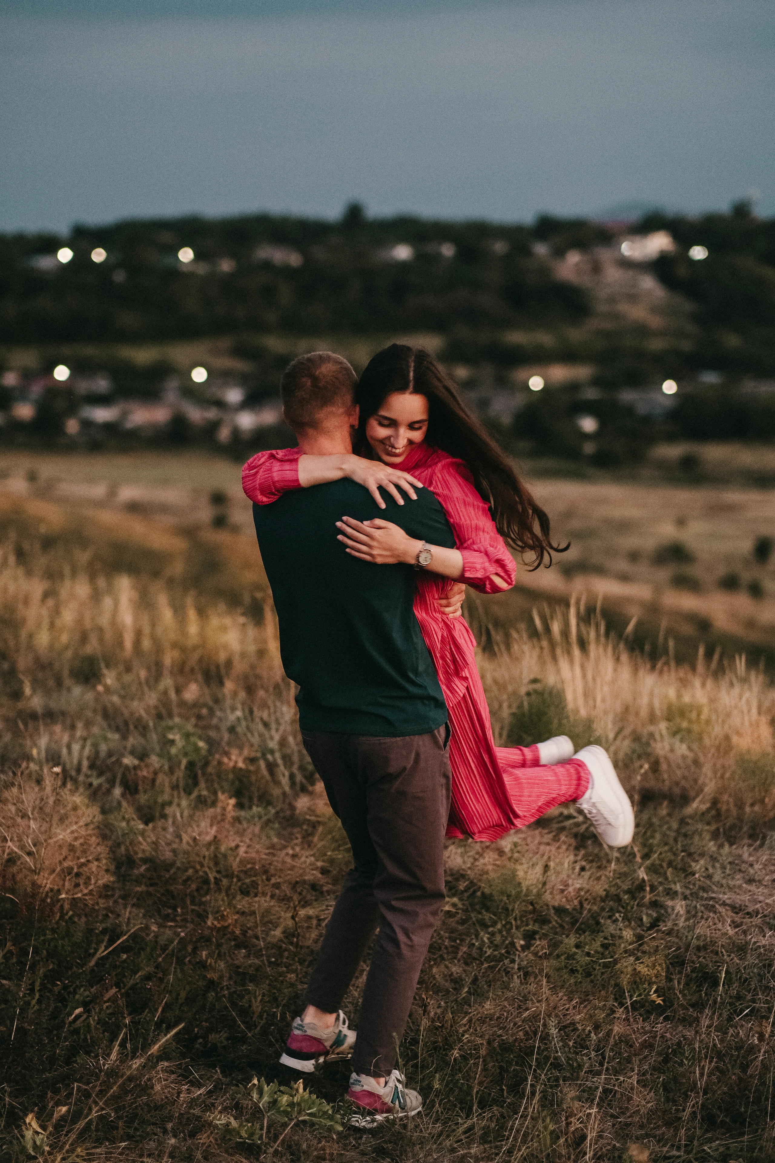 фотосессия в голубой час