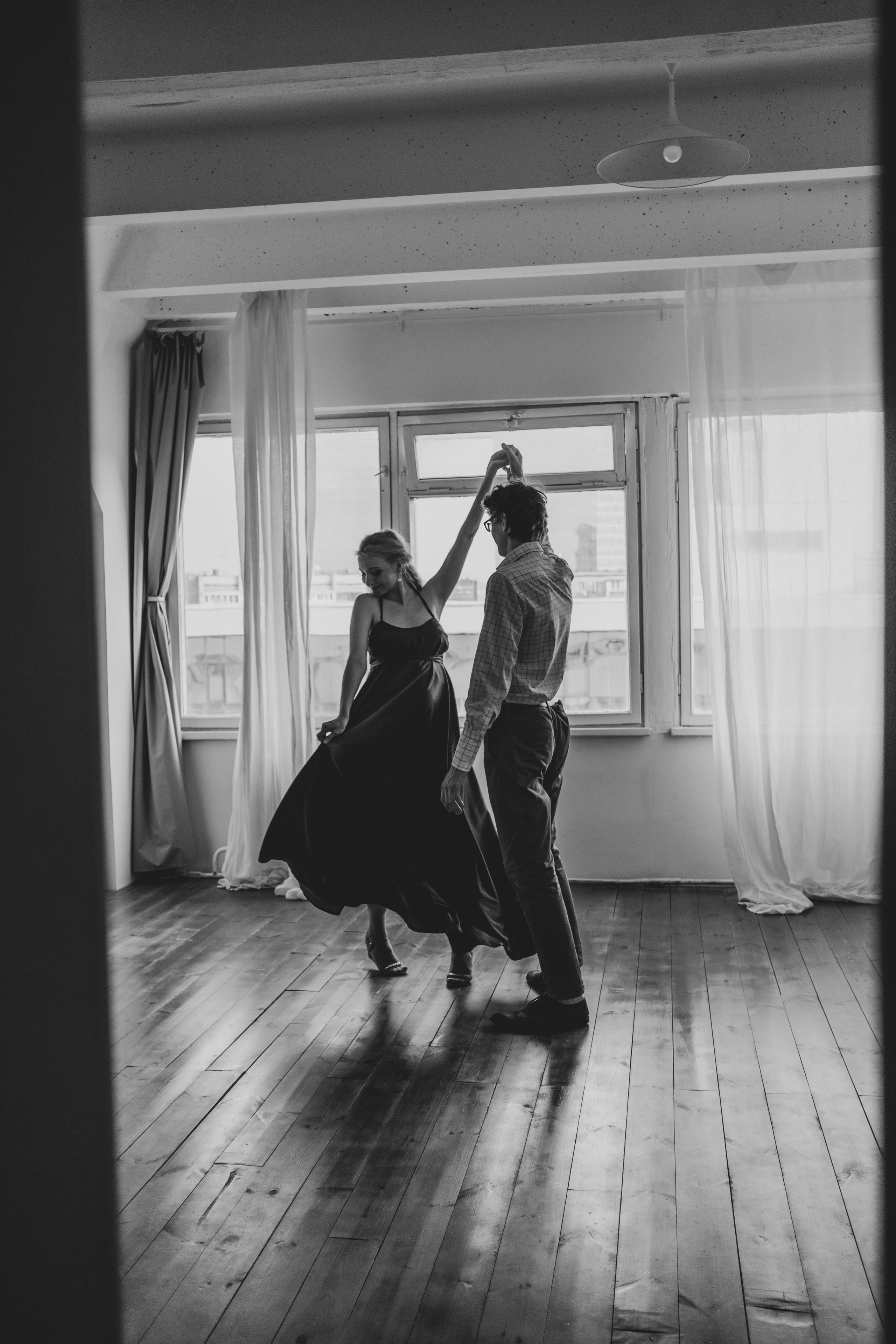 красивая фотографии пары в танце