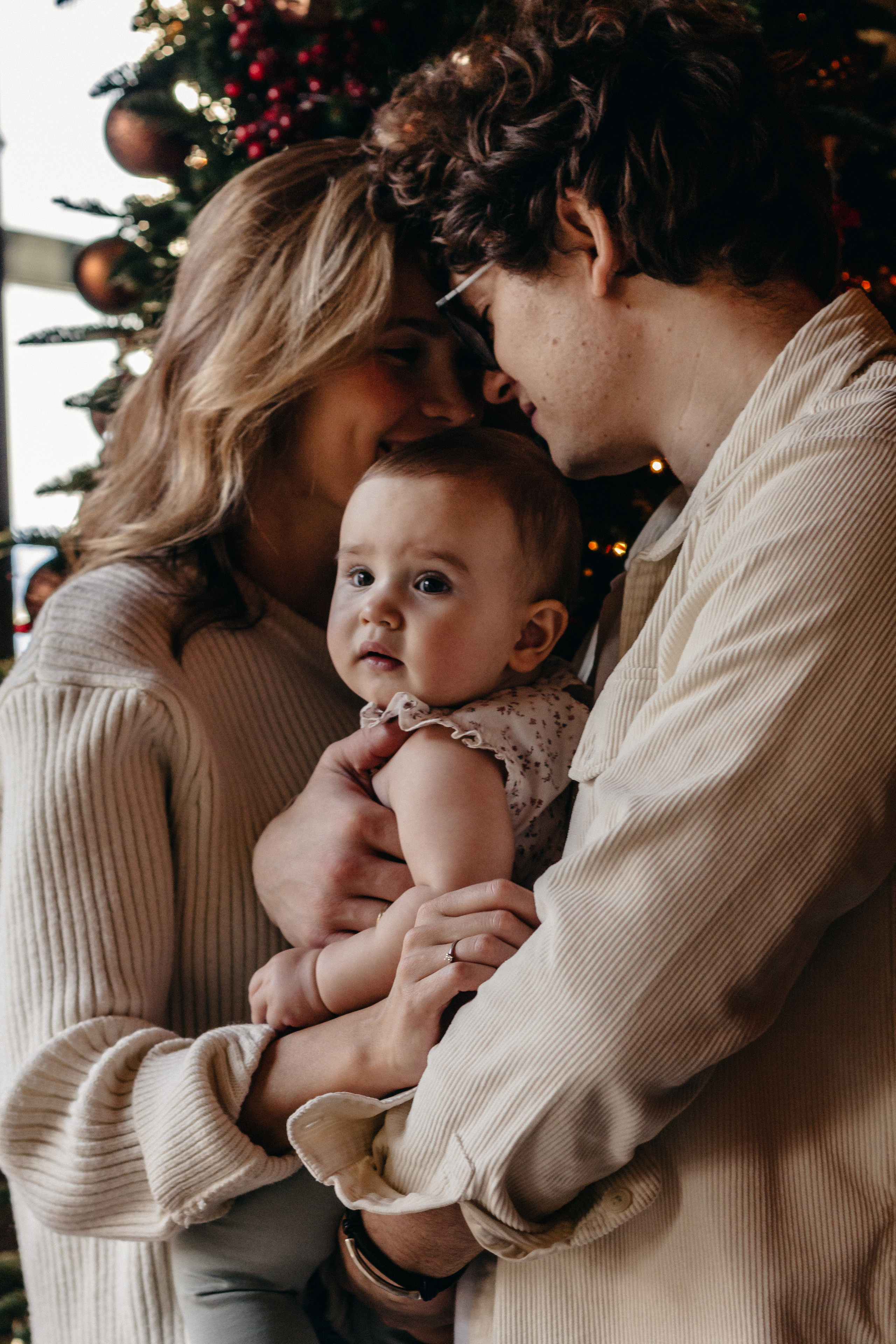 Новогодняя фотосессия семьи. Семейный фотограф в Москве Кристина Маркос