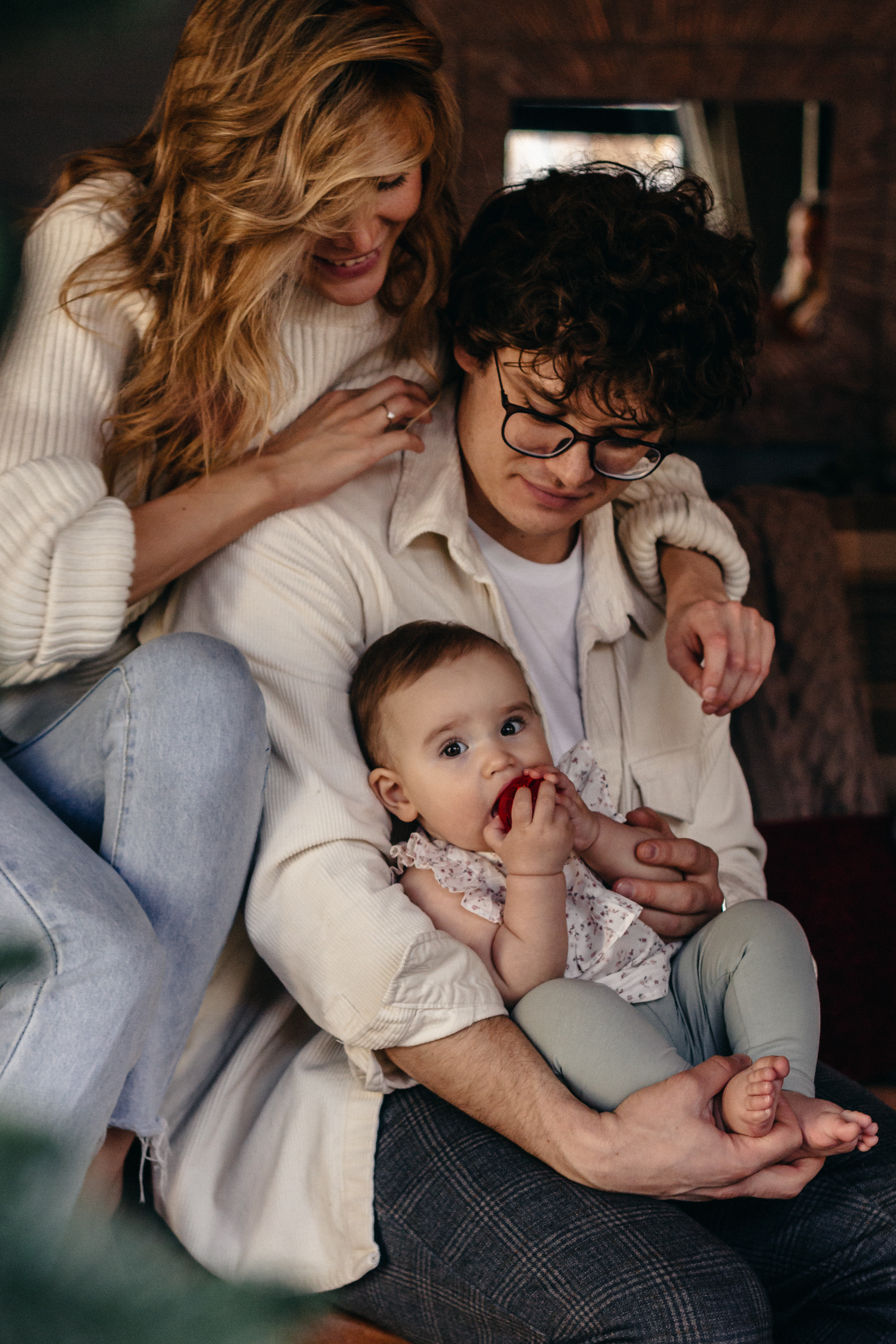 Новогодняя фотосессия семьи. Семейный фотограф в Москве Кристина Маркос