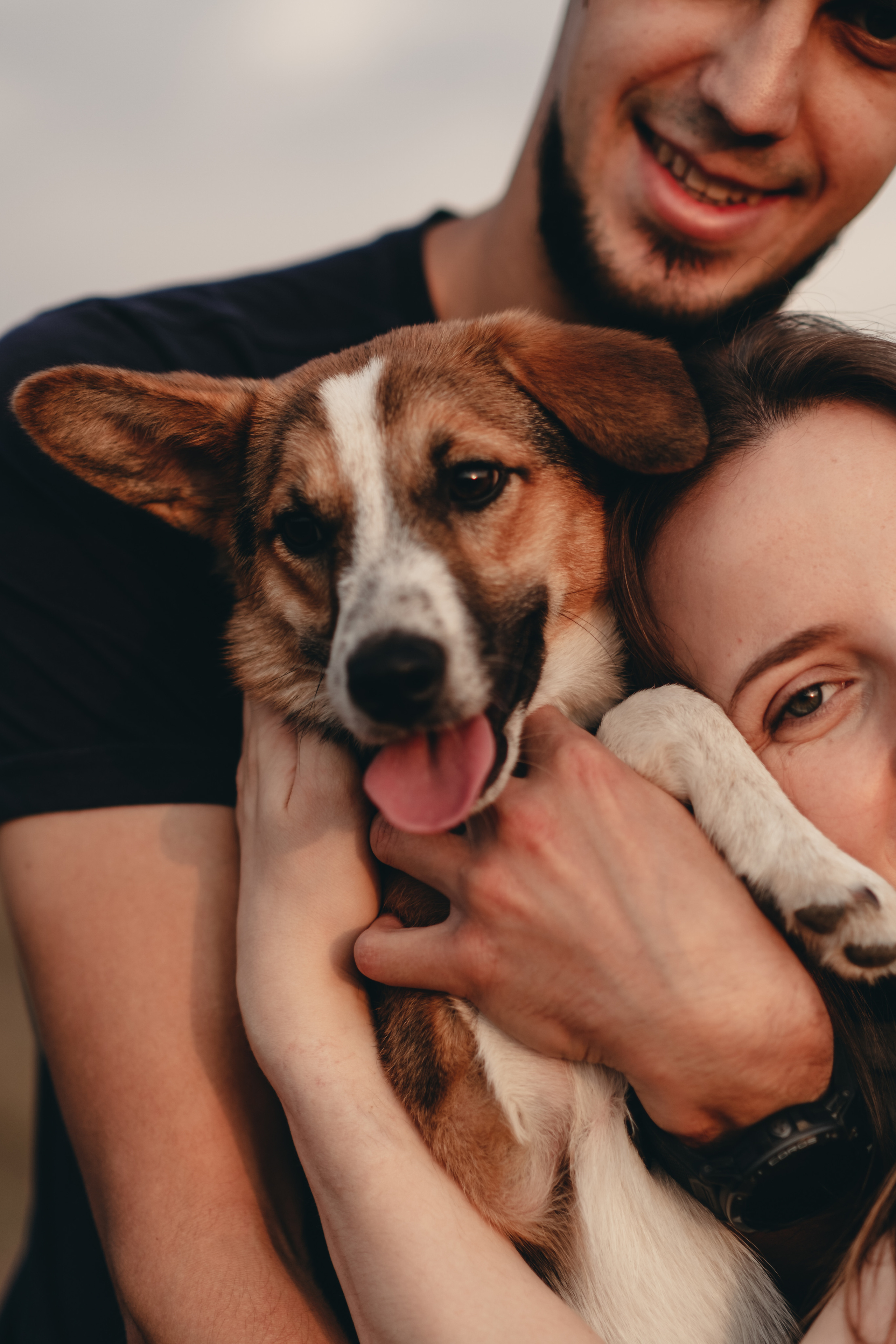 Семейная фотосессия на природе осенью в Москве. Семейный фотограф в Москве Кристина Маркос