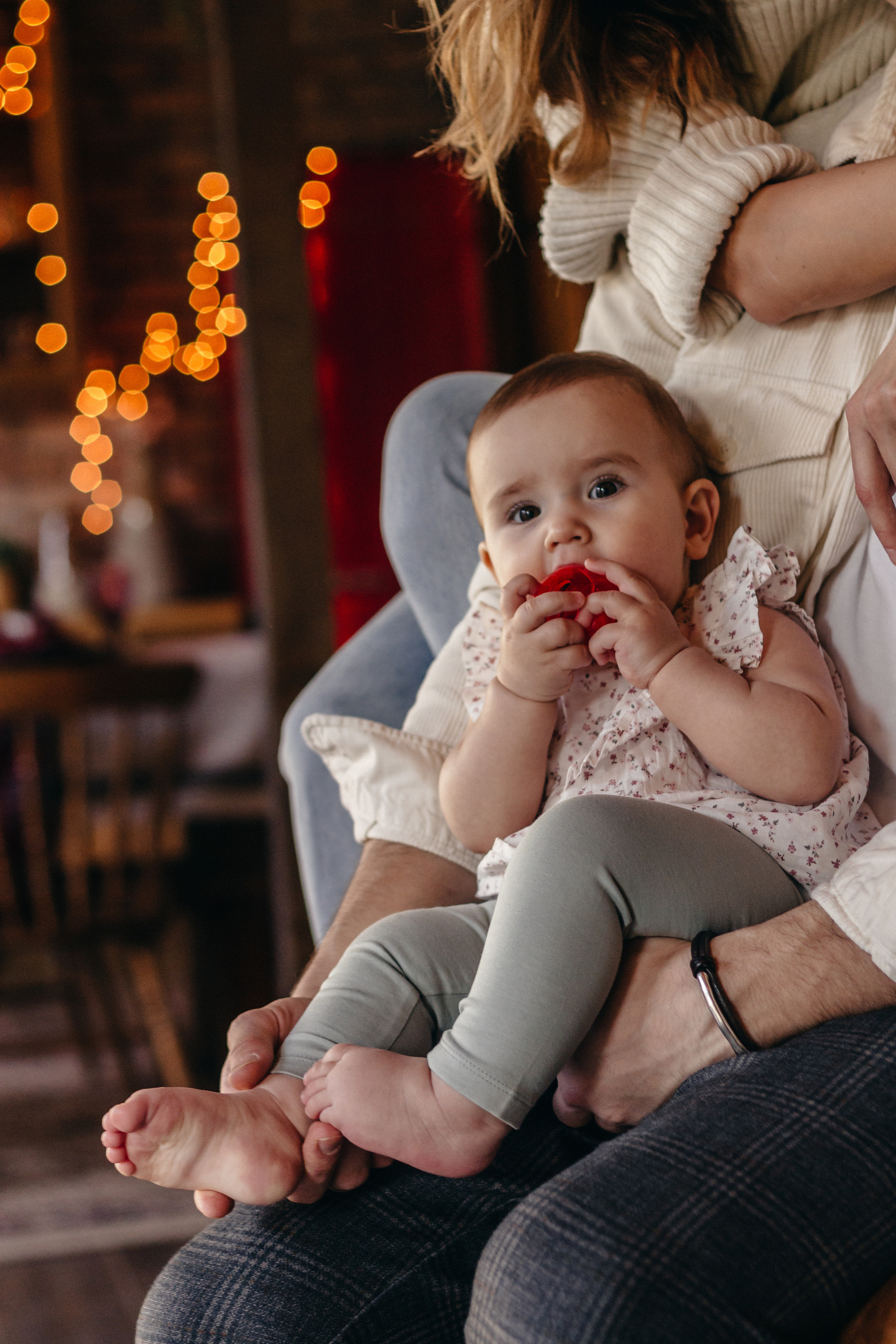 Новогодняя фотосессия семьи. Семейный фотограф в Москве Кристина Маркос