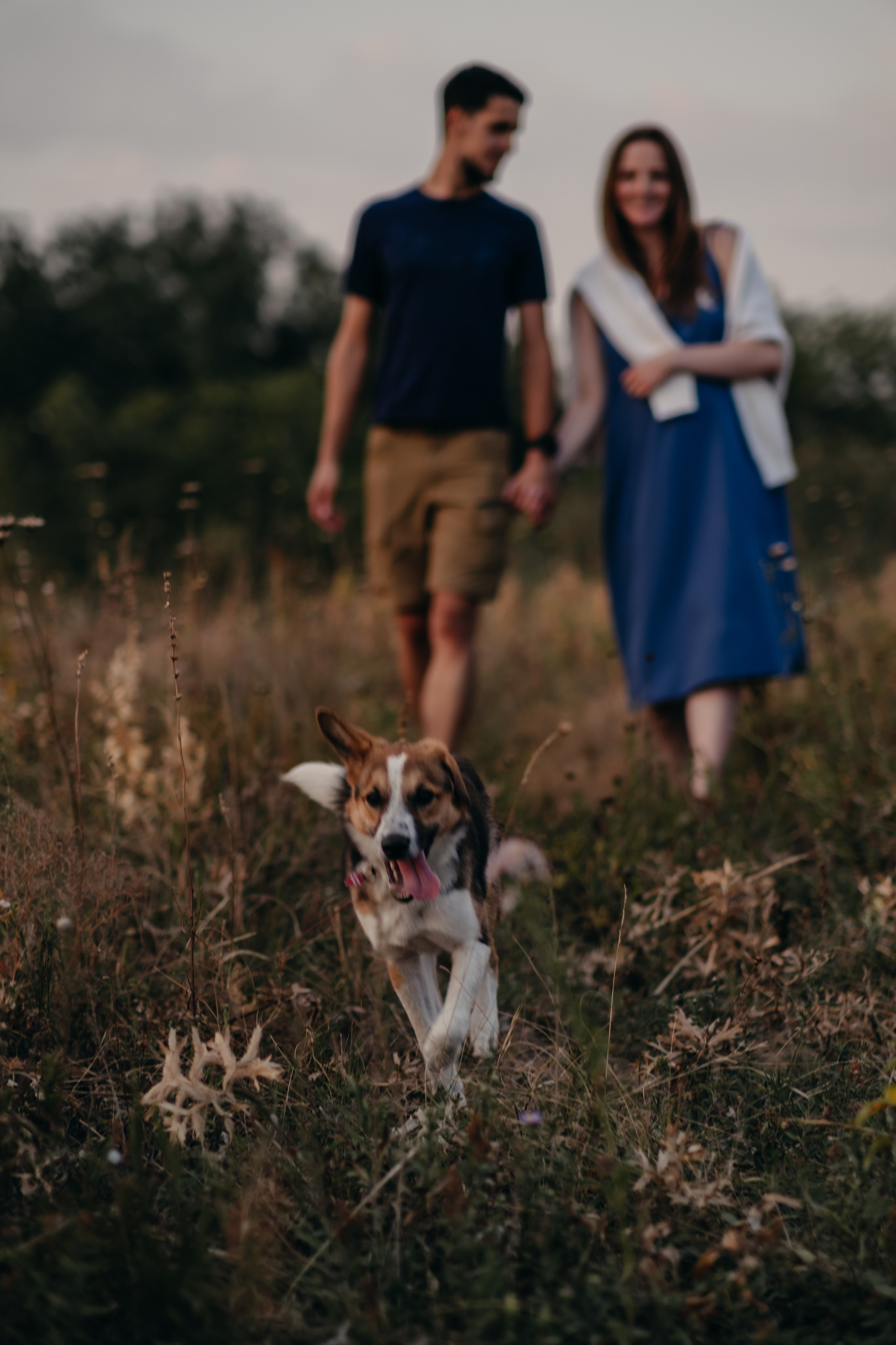 Семейная фотосессия на природе осенью в Москве. Семейный фотограф в Москве Кристина Маркос