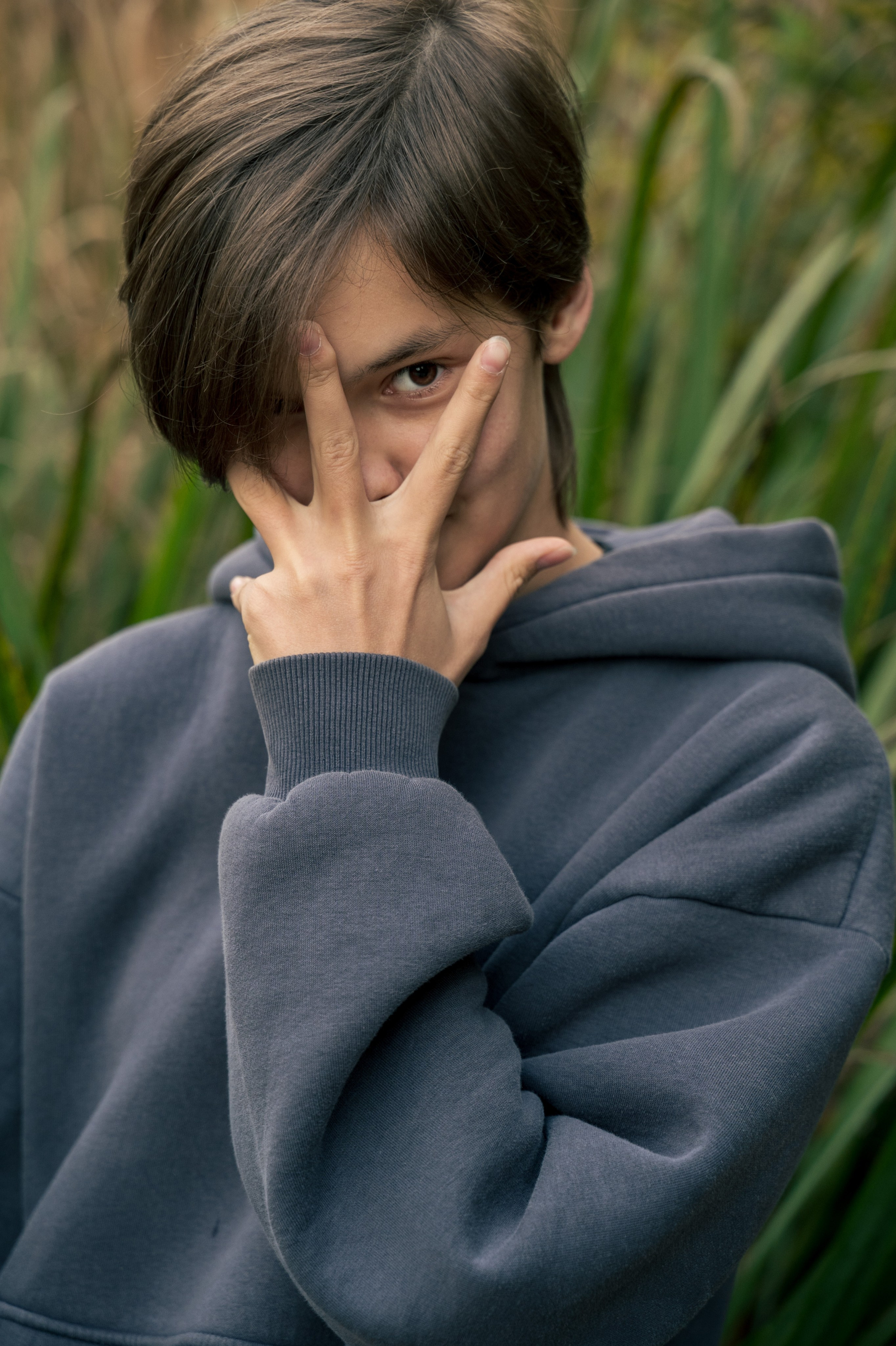 Семейная фотосессия в парке. Школьный фотограф в Москве