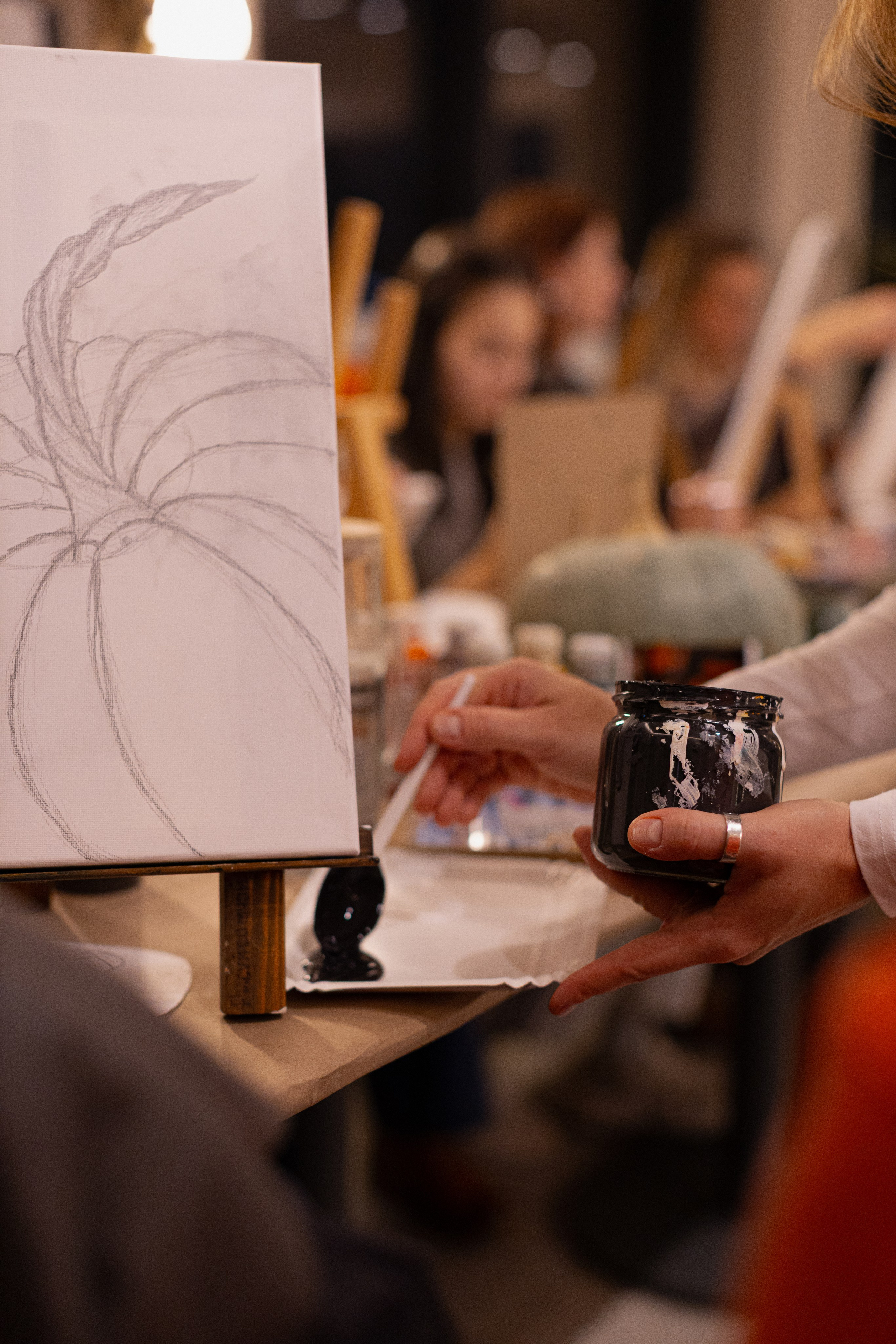 МК Тыква в кафе Здрасте. Анастасия Ракчеева Художник