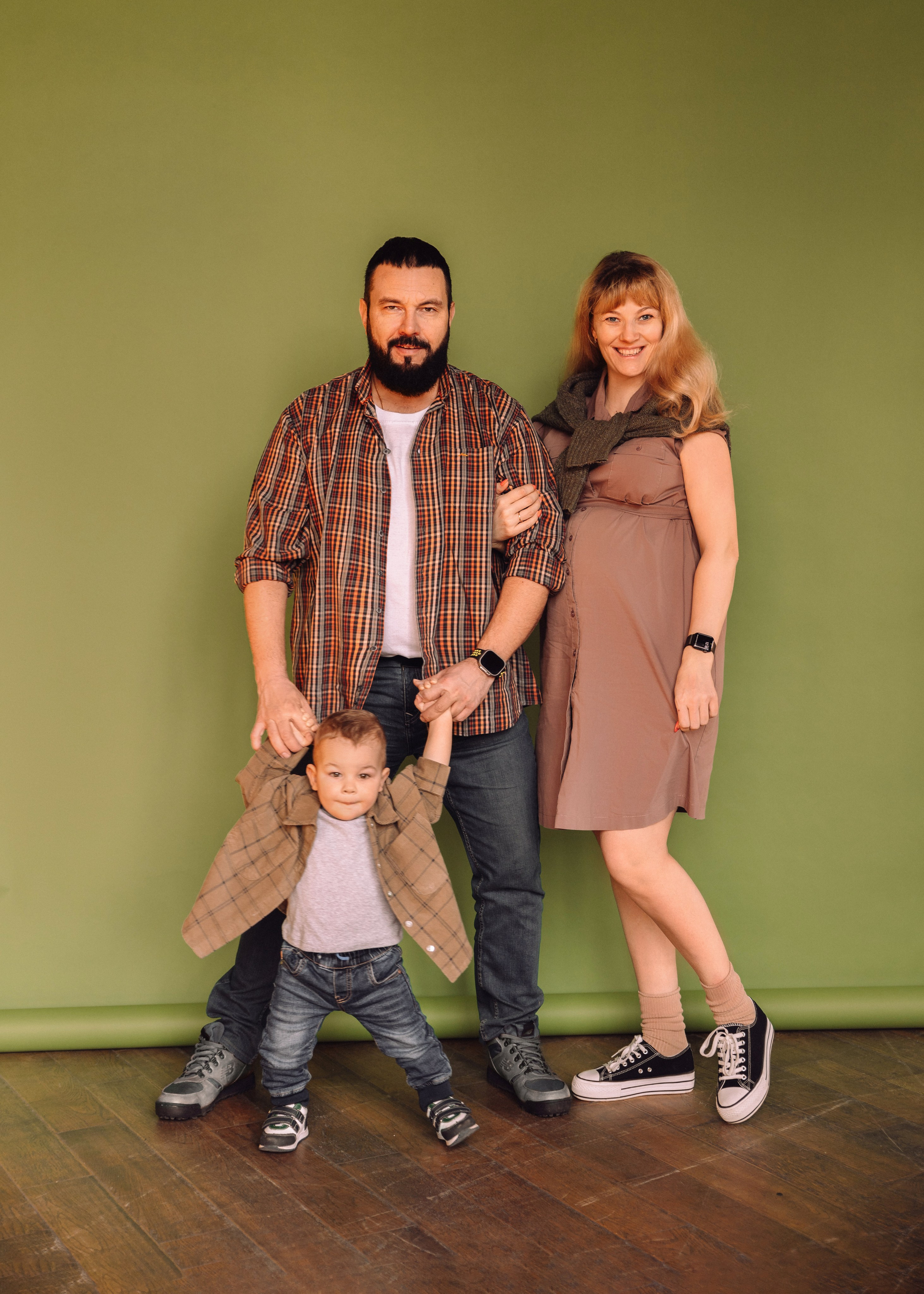 Оля, Леша и Димулька. Семейный фотограф В Москве Александра Дейкун