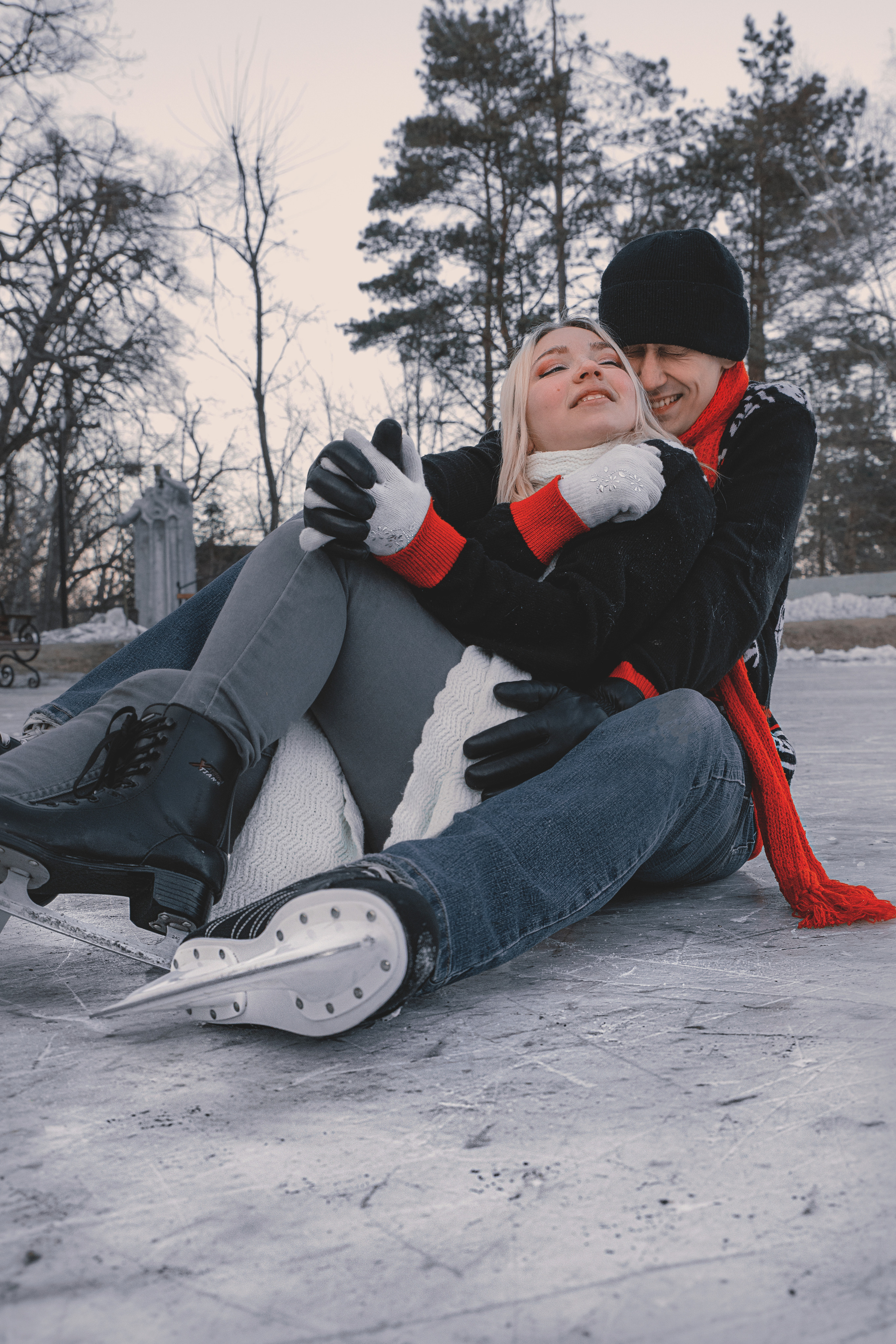 Любовь на катке. Семейный и частный фотограф во Владивостоке