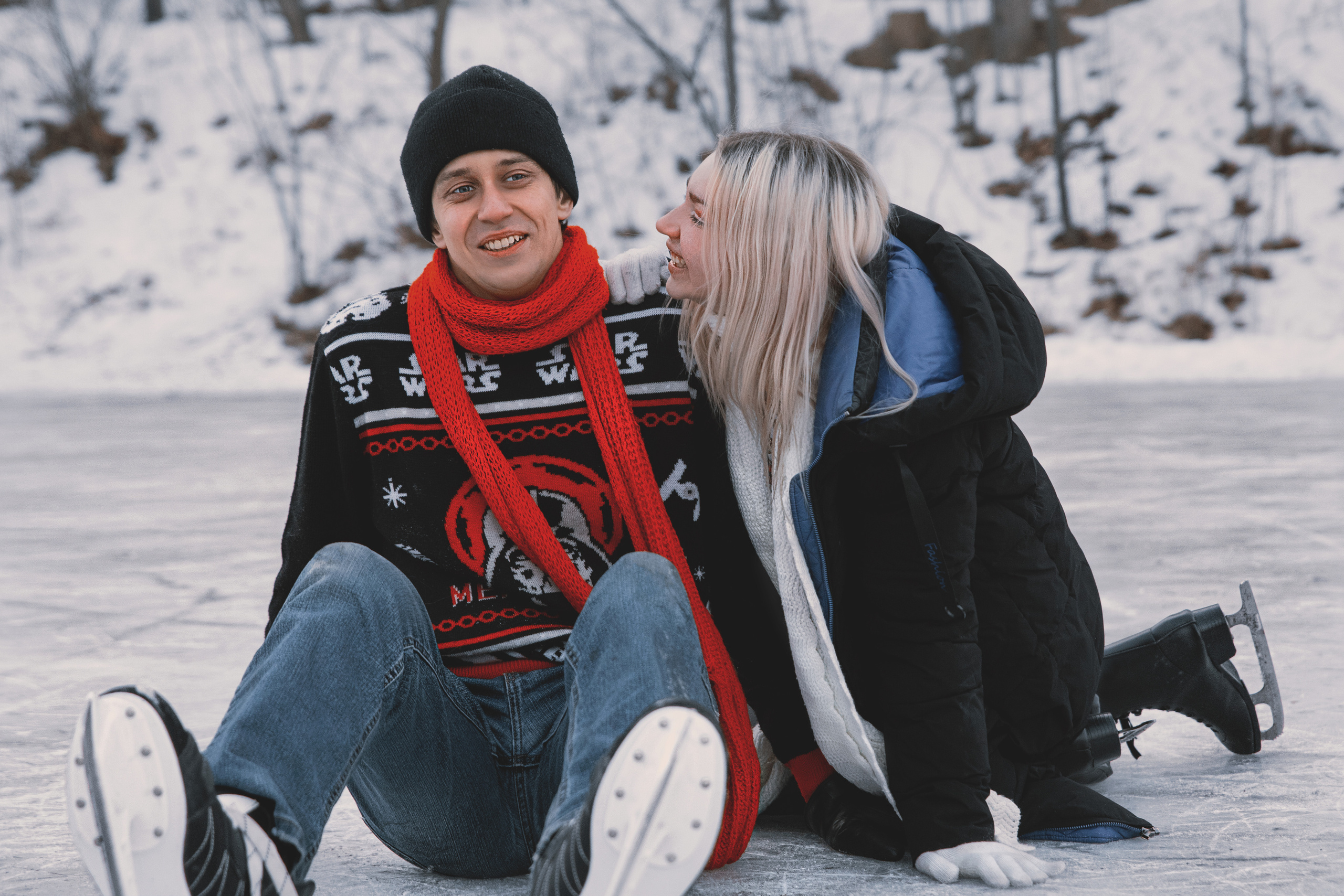 Любовь на катке. Семейный и частный фотограф во Владивостоке