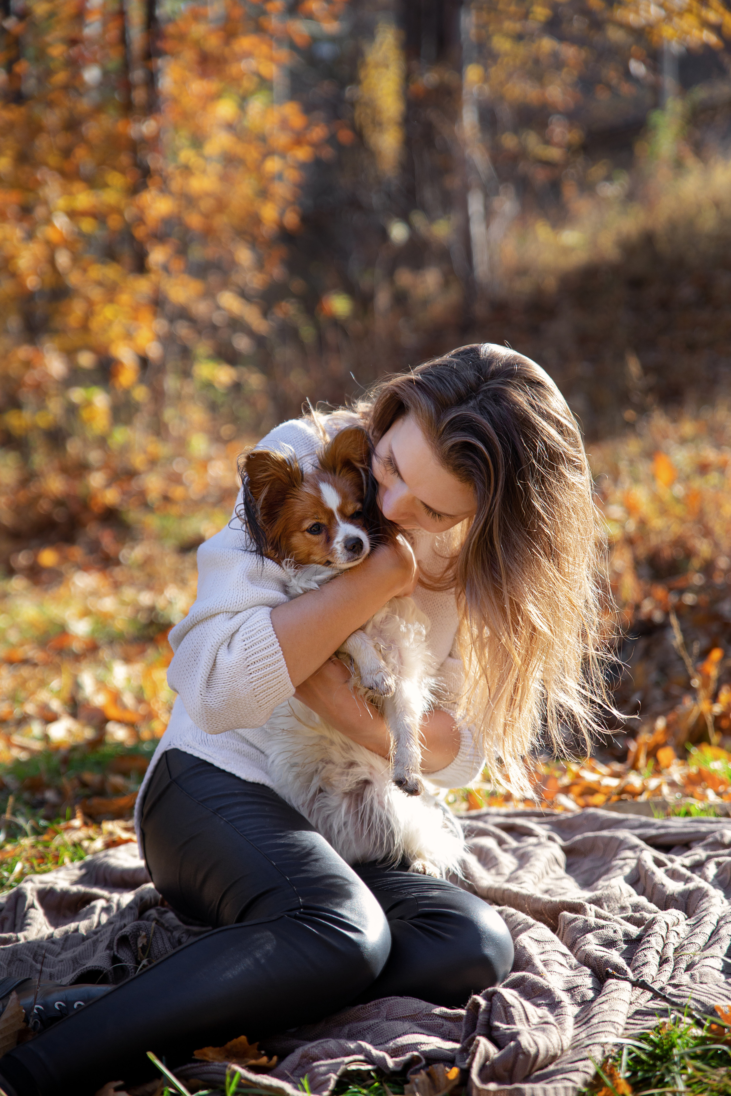 Хитоши и его хозяйка Ольга. Семейный и частный фотограф во Владивостоке