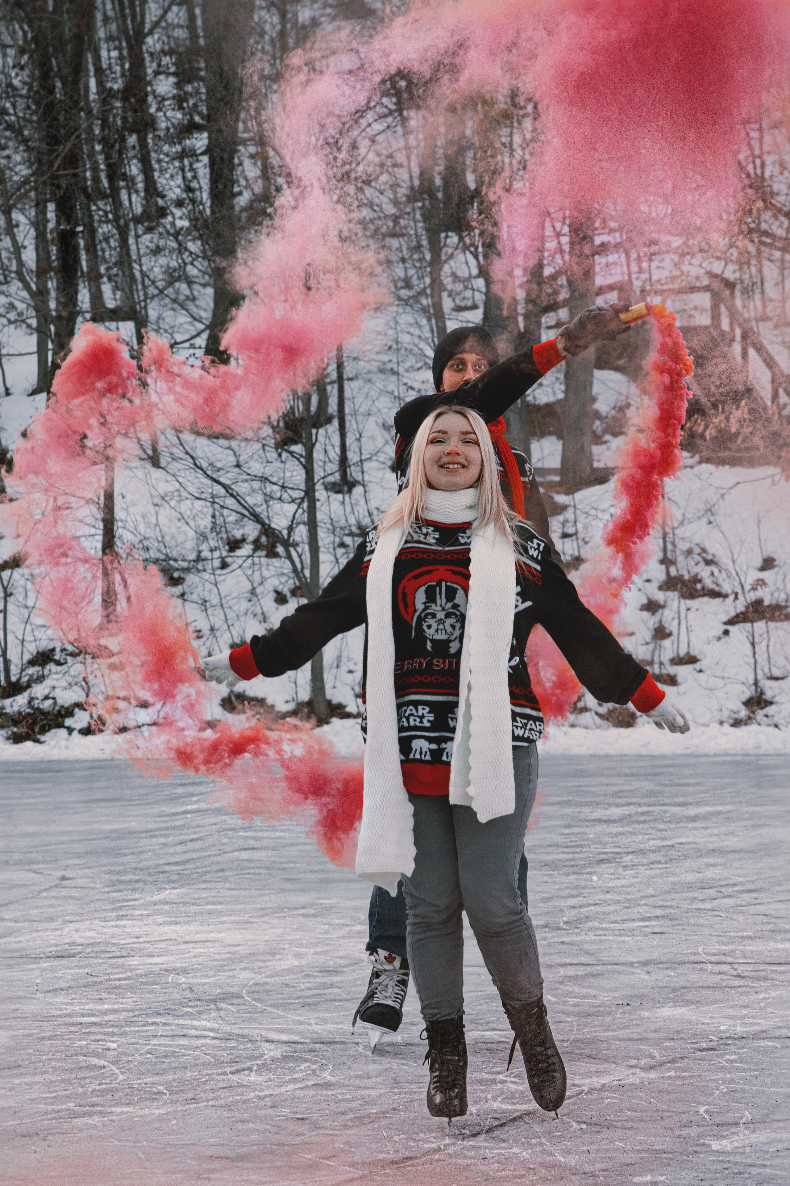 Любовь на катке. Семейный и частный фотограф во Владивостоке