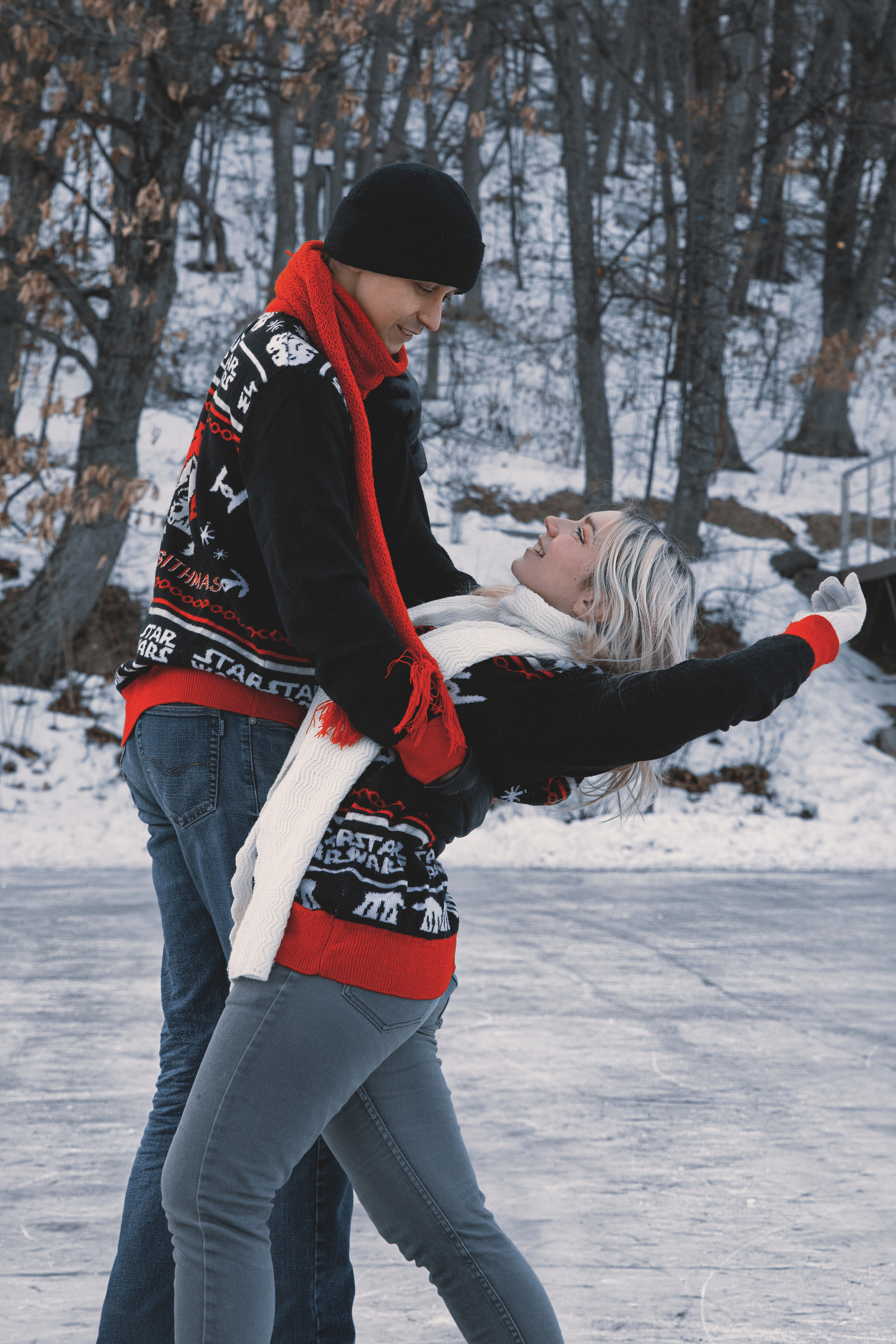 Любовь на катке. Семейный и частный фотограф во Владивостоке