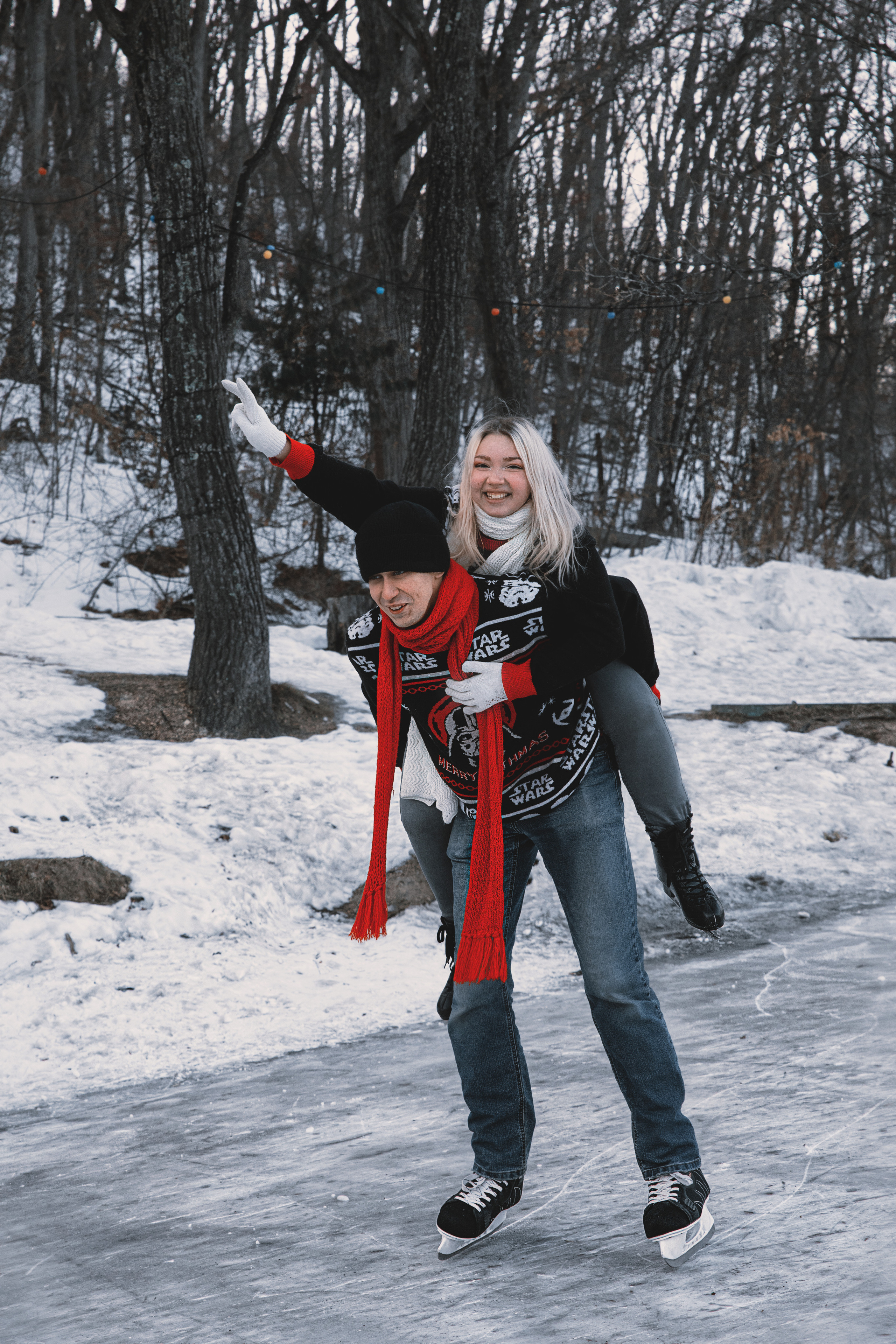 Любовь на катке. Семейный и частный фотограф во Владивостоке