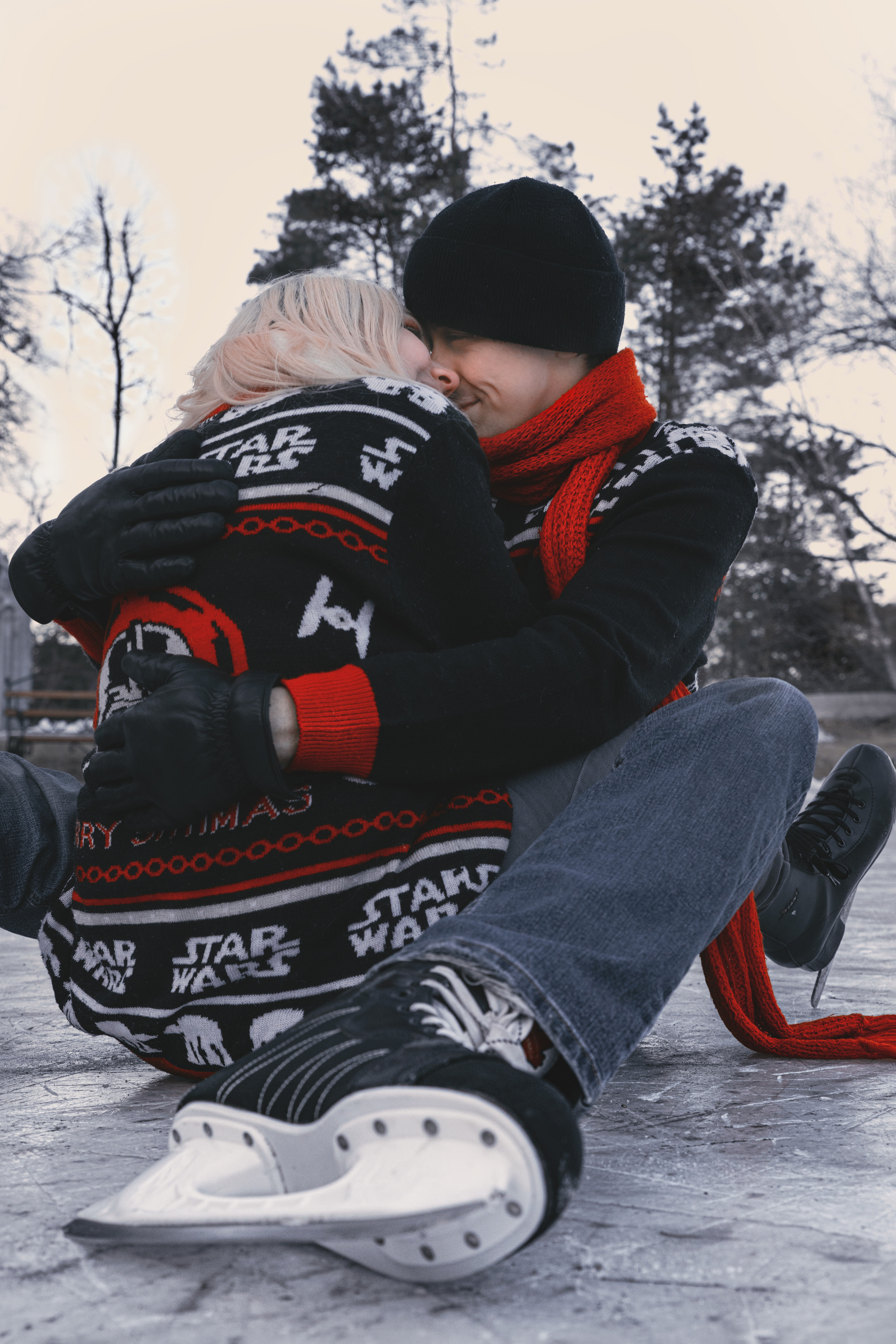 Любовь на катке. Семейный и частный фотограф во Владивостоке