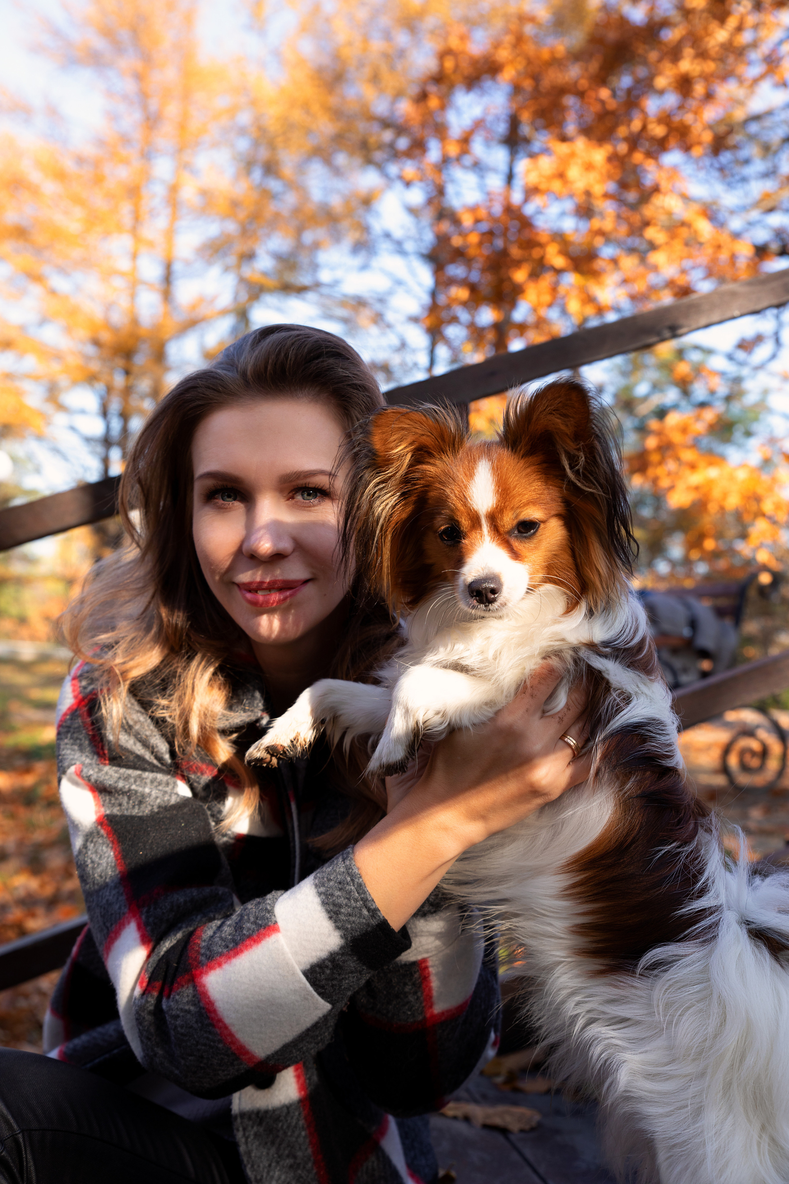 Хитоши и его хозяйка Ольга. Семейный и частный фотограф во Владивостоке