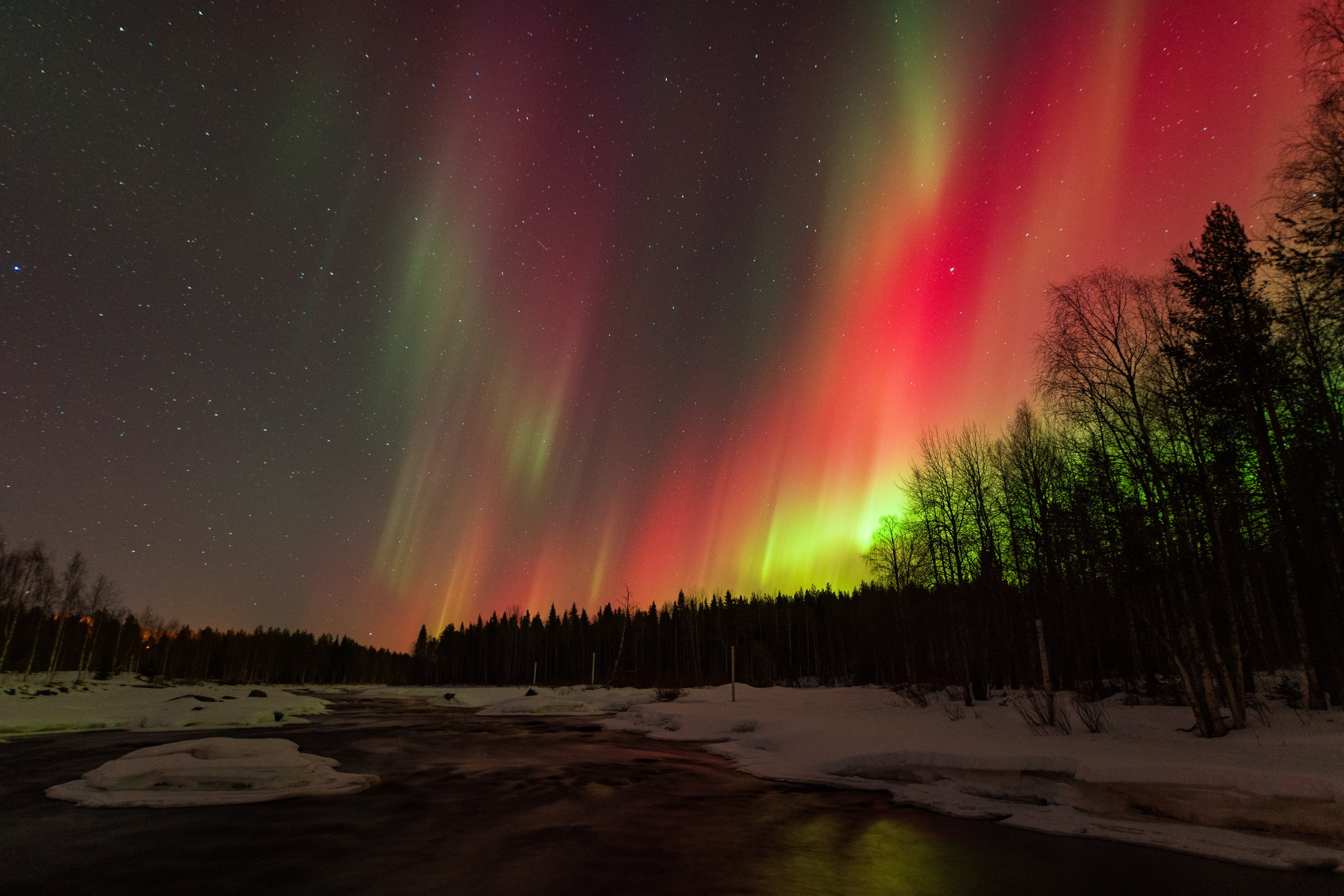 Полярное Сияние. Северные Ночи