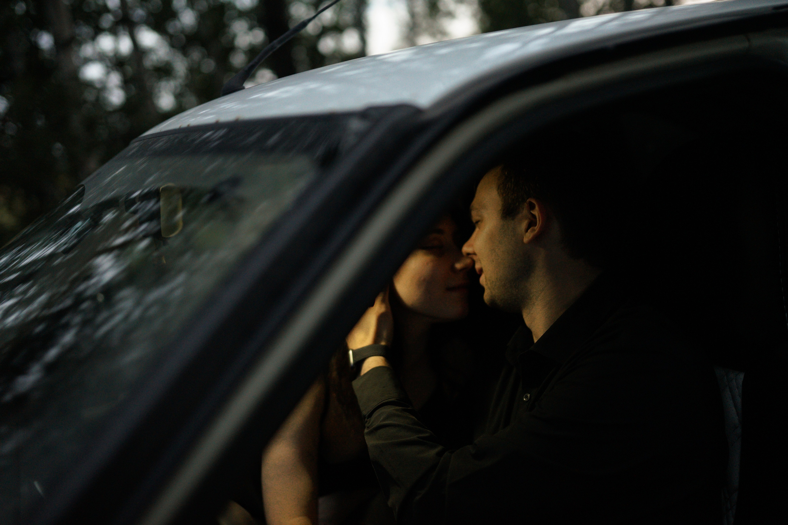 Поздний закат