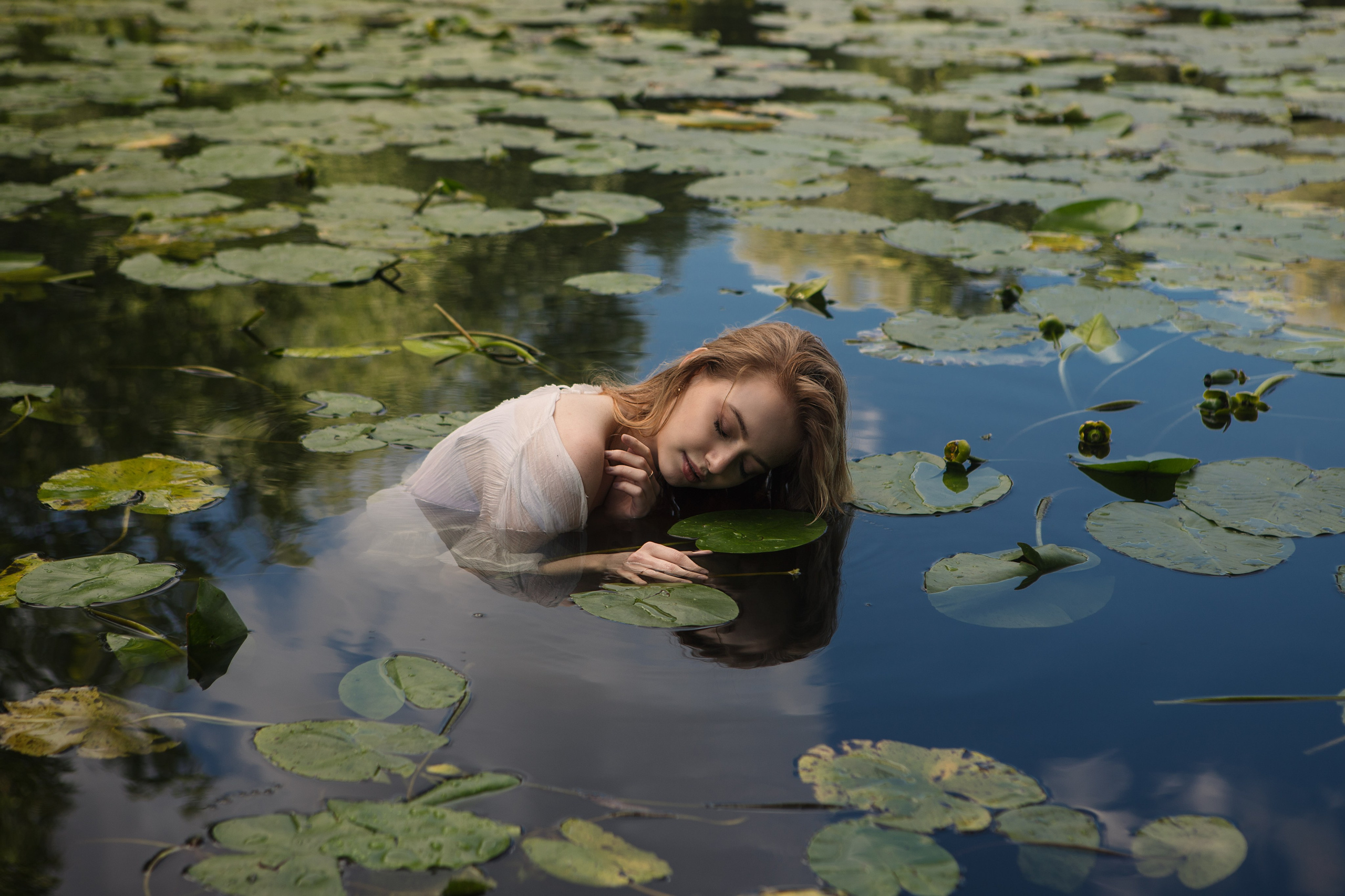 Валерия в Кувшинках. Свадебный и портретный фотограф в Москве Мария Кравченко
