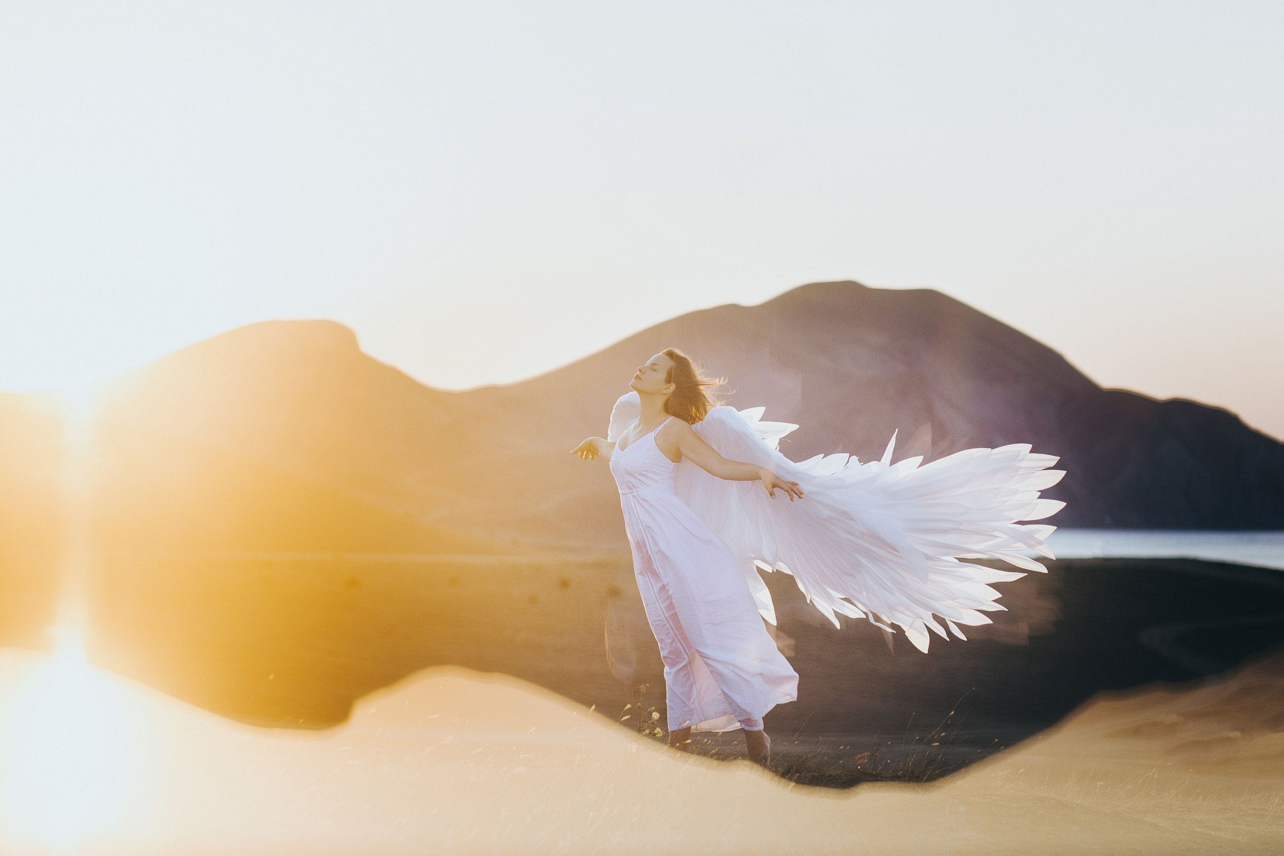 Рассветный ангел. Портретный фотограф В Крыму и преподаватель Екатерина Покровская
