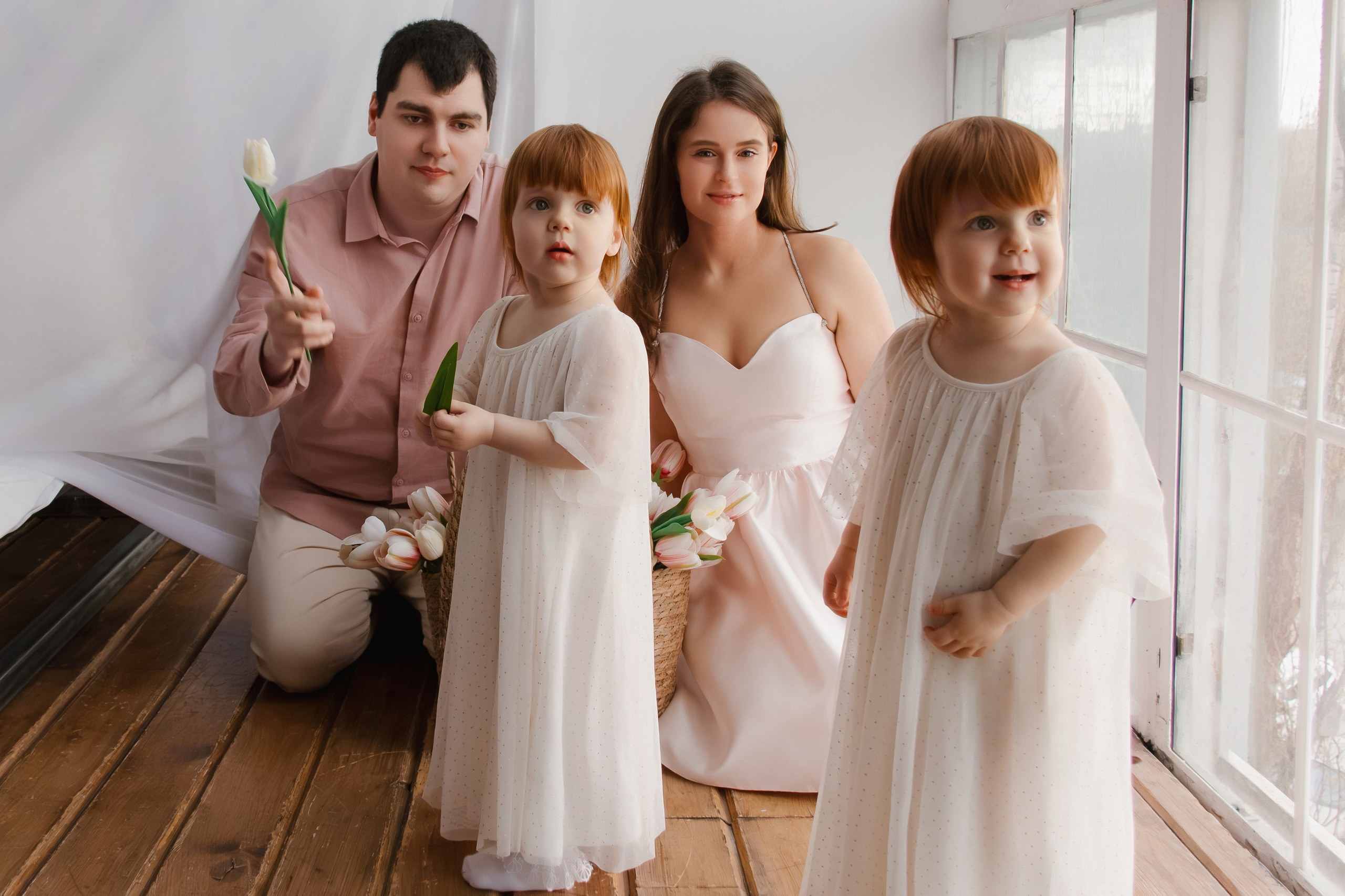 Семейная съемка: близняшки. Главная