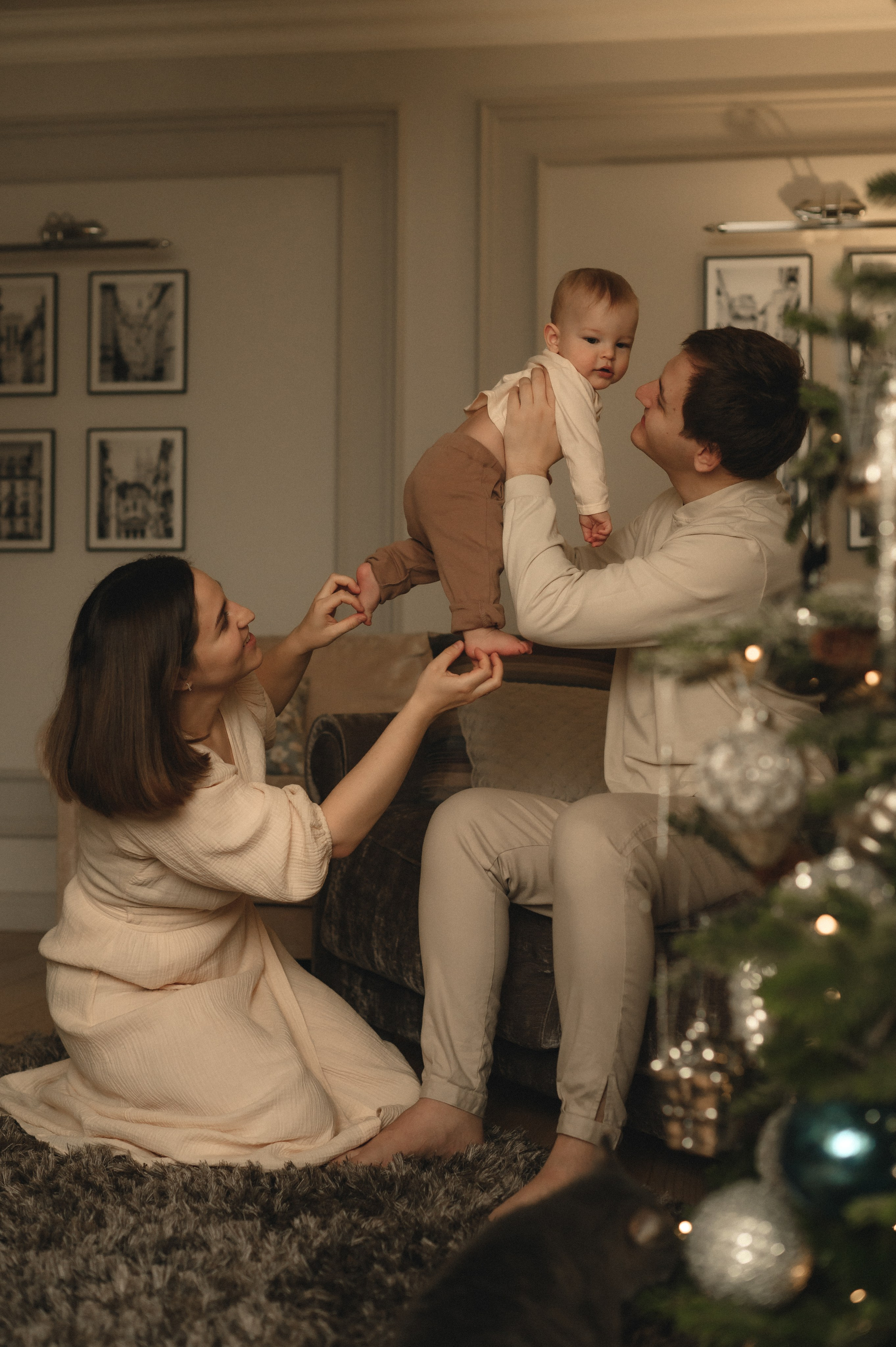 Домашняя новогодняя история. Семейный фотограф в г. Ставрополь, Сорокина Мария