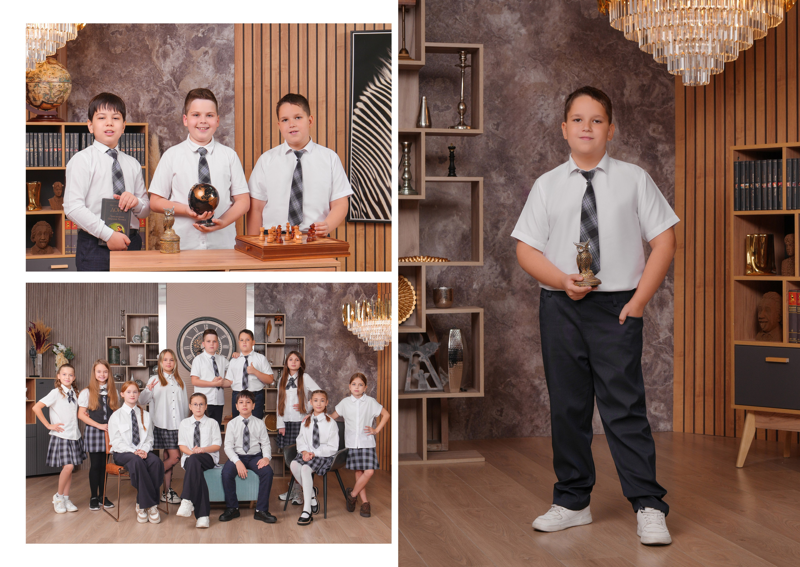 ШКОЛА 104 4 К. Красивый выпускной альбом в Краснодаре