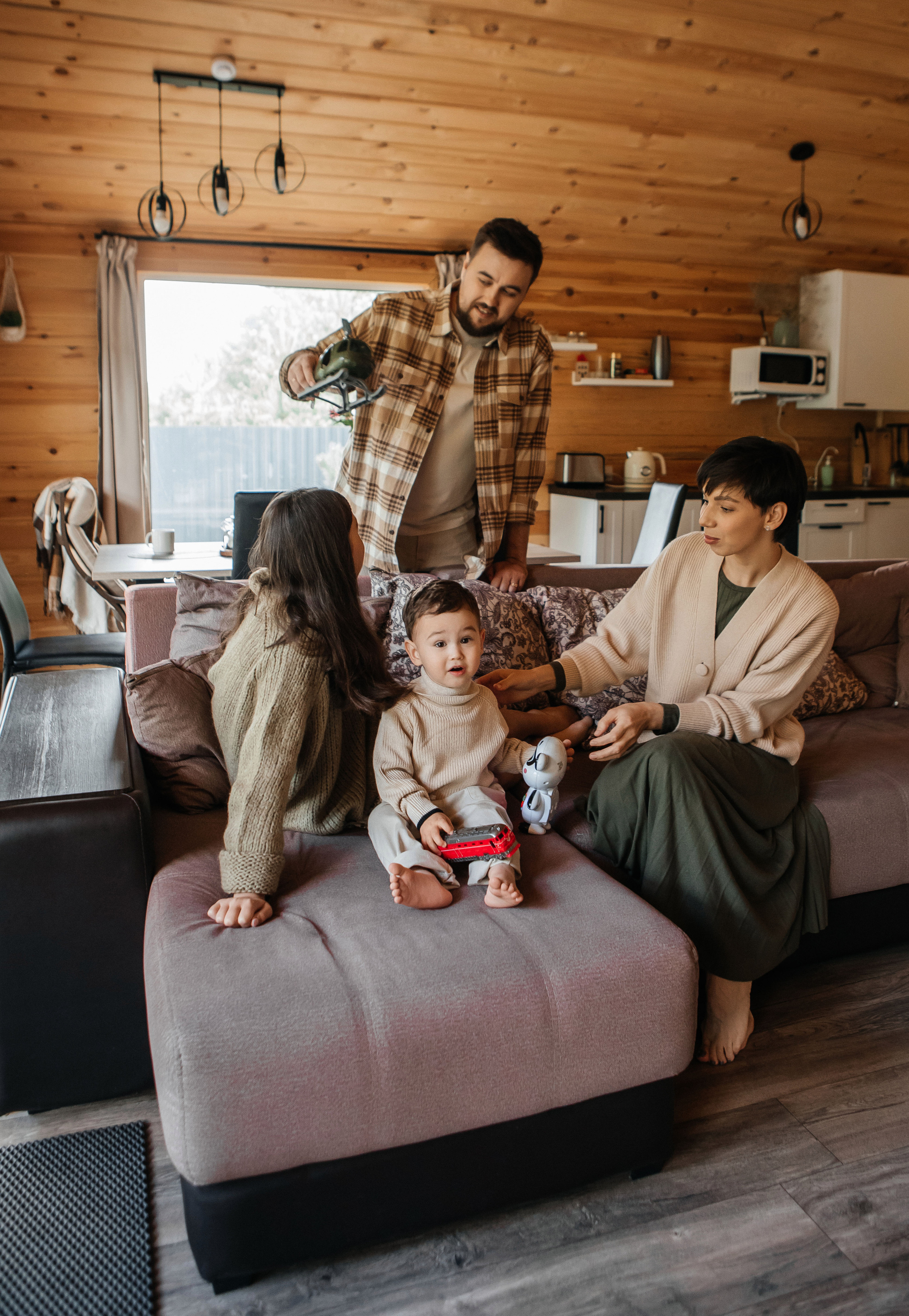Семейная фотосессия Элина, Александр, Эвелина, Лев. Свадебный и семейный фотограф Ибрагимова Мария из Екатеринбурга