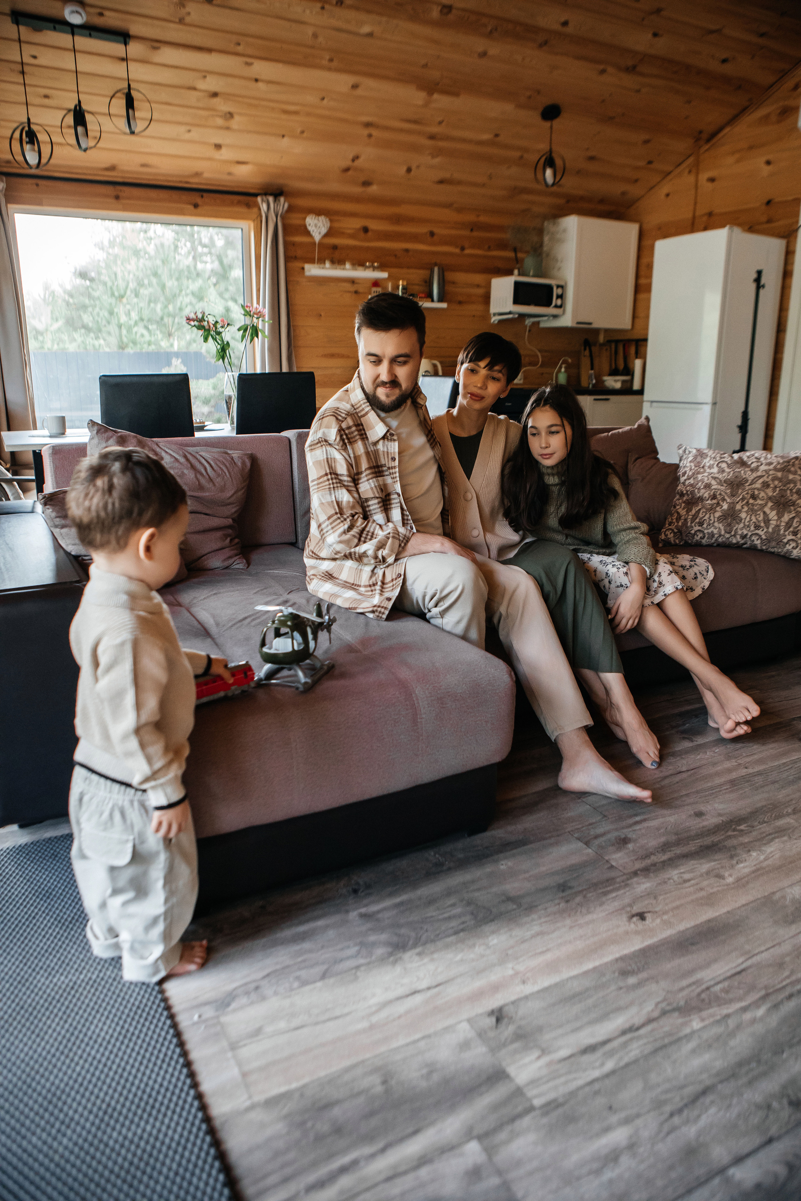 Семейная фотосессия Элина, Александр, Эвелина, Лев. Свадебный и семейный фотограф Ибрагимова Мария из Екатеринбурга