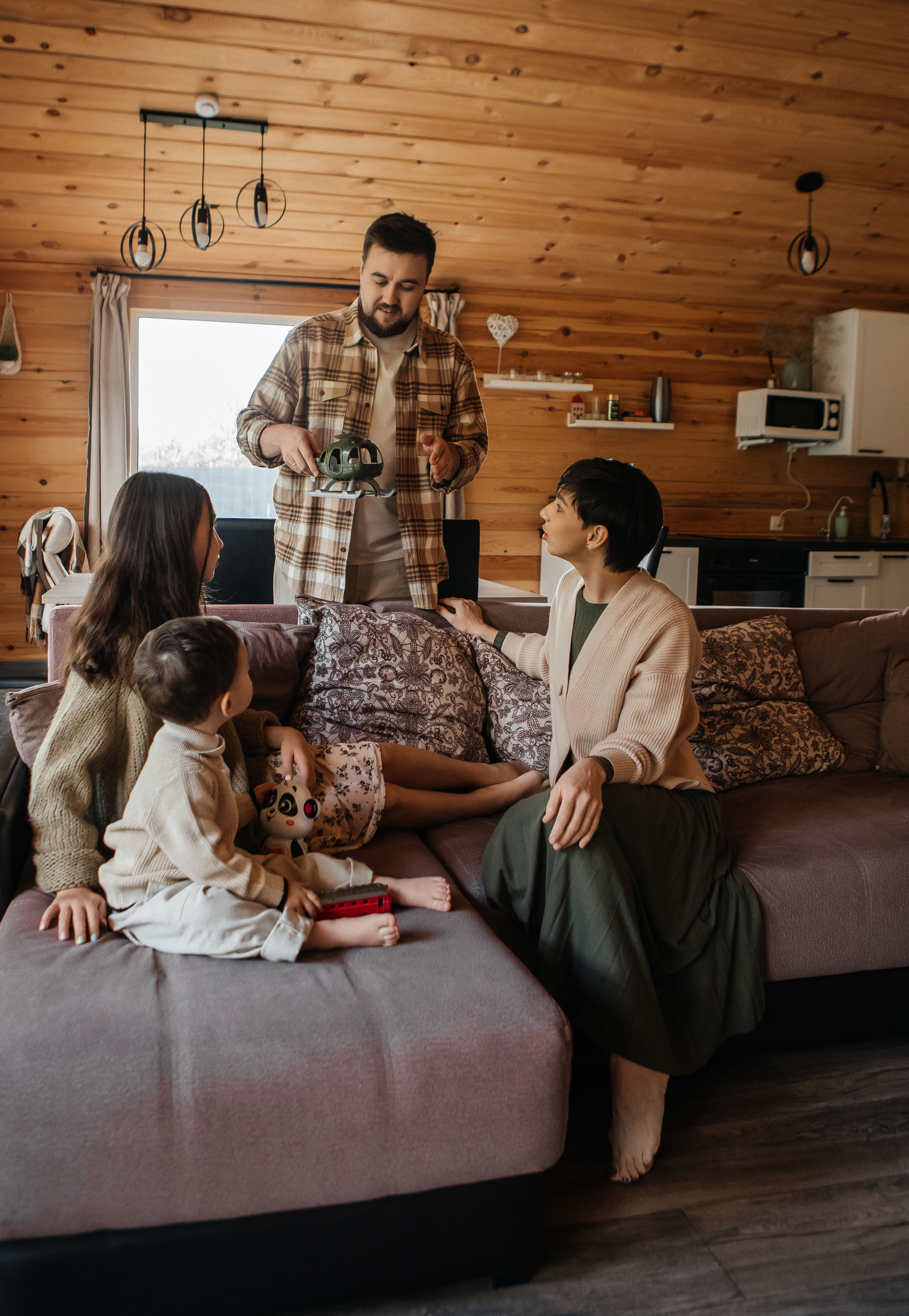Семейная фотосессия Элина, Александр, Эвелина, Лев. Свадебный и семейный фотограф Ибрагимова Мария из Екатеринбурга