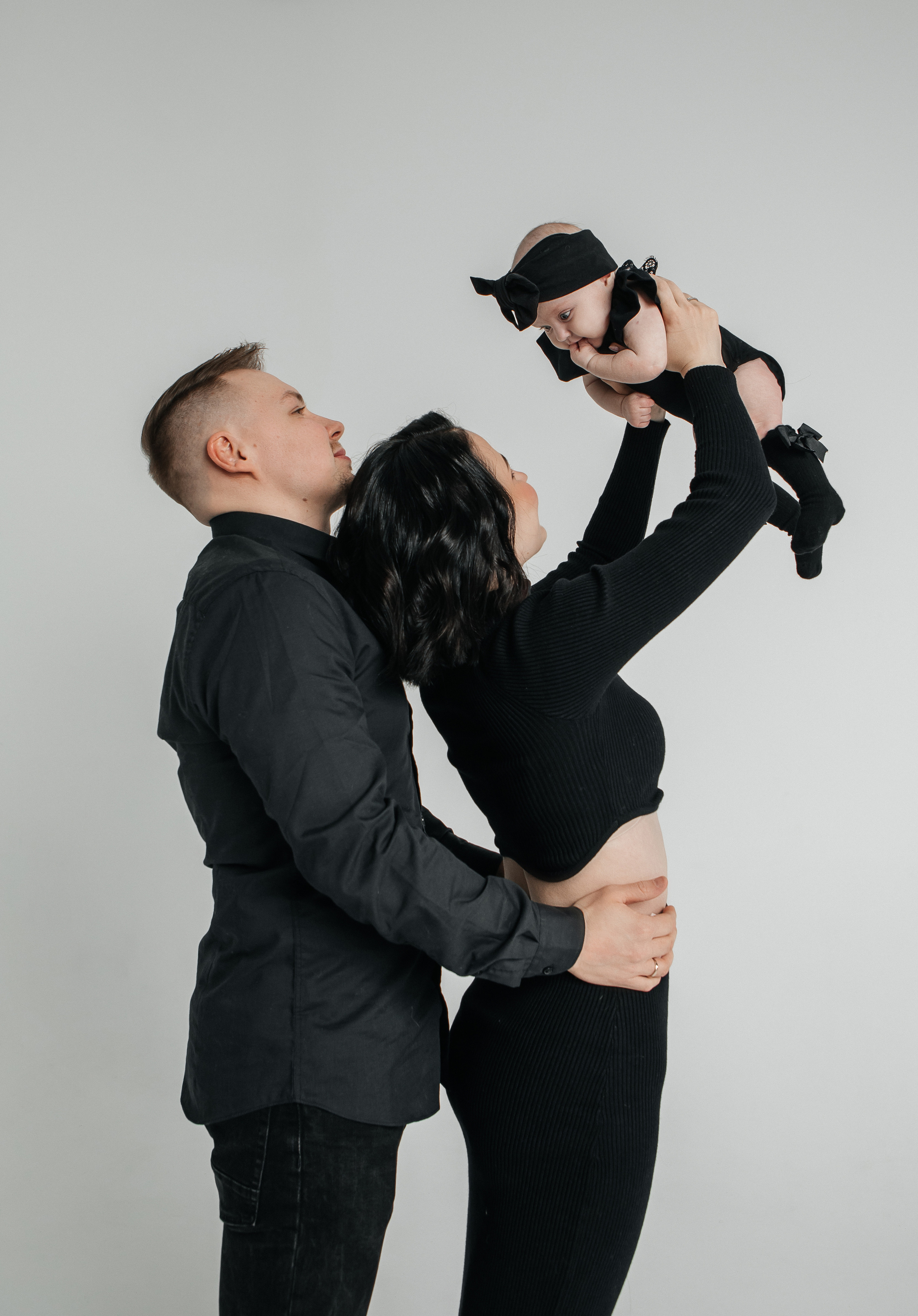 Андрей Лиза и Ева. Свадебный и семейный фотограф Ибрагимова Мария из Екатеринбурга