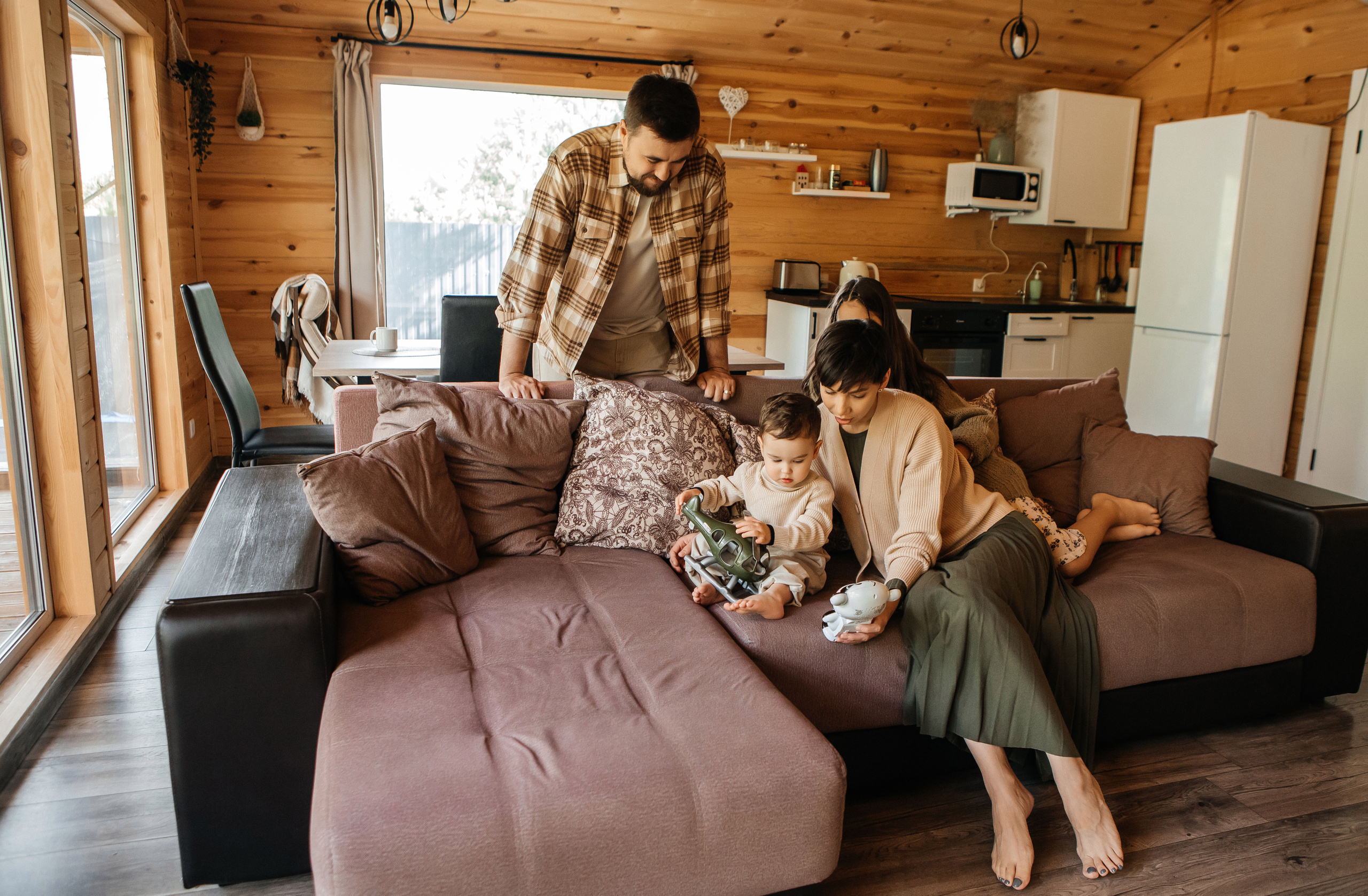Семейная фотосессия Элина, Александр, Эвелина, Лев. Свадебный и семейный фотограф Ибрагимова Мария из Екатеринбурга